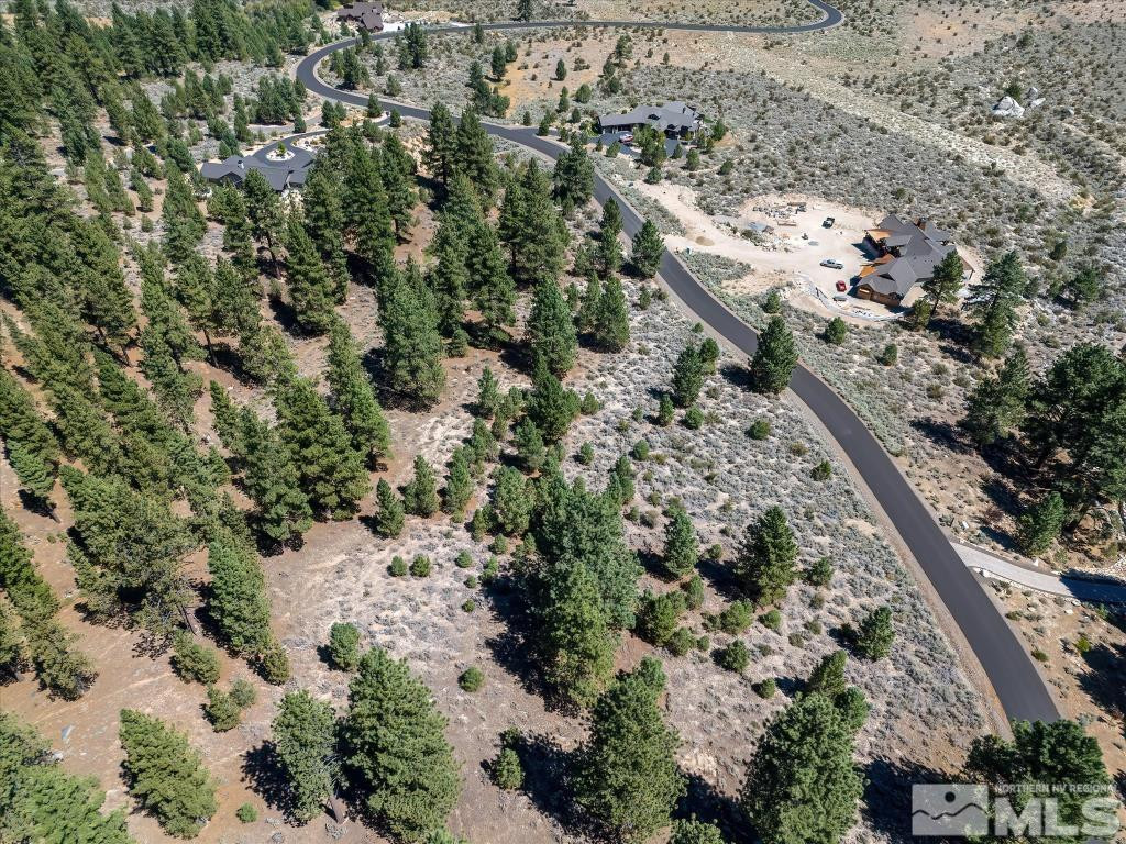 87 Five Creek Road Gardnerville, NV 89460 - Photo 17 of 40 an aerial view of house with a yard