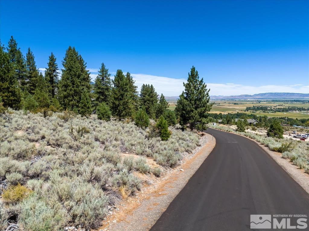 87 Five Creek Road Gardnerville, NV 89460 - Photo 24 of 40 a view of a lake with a mountain in the background