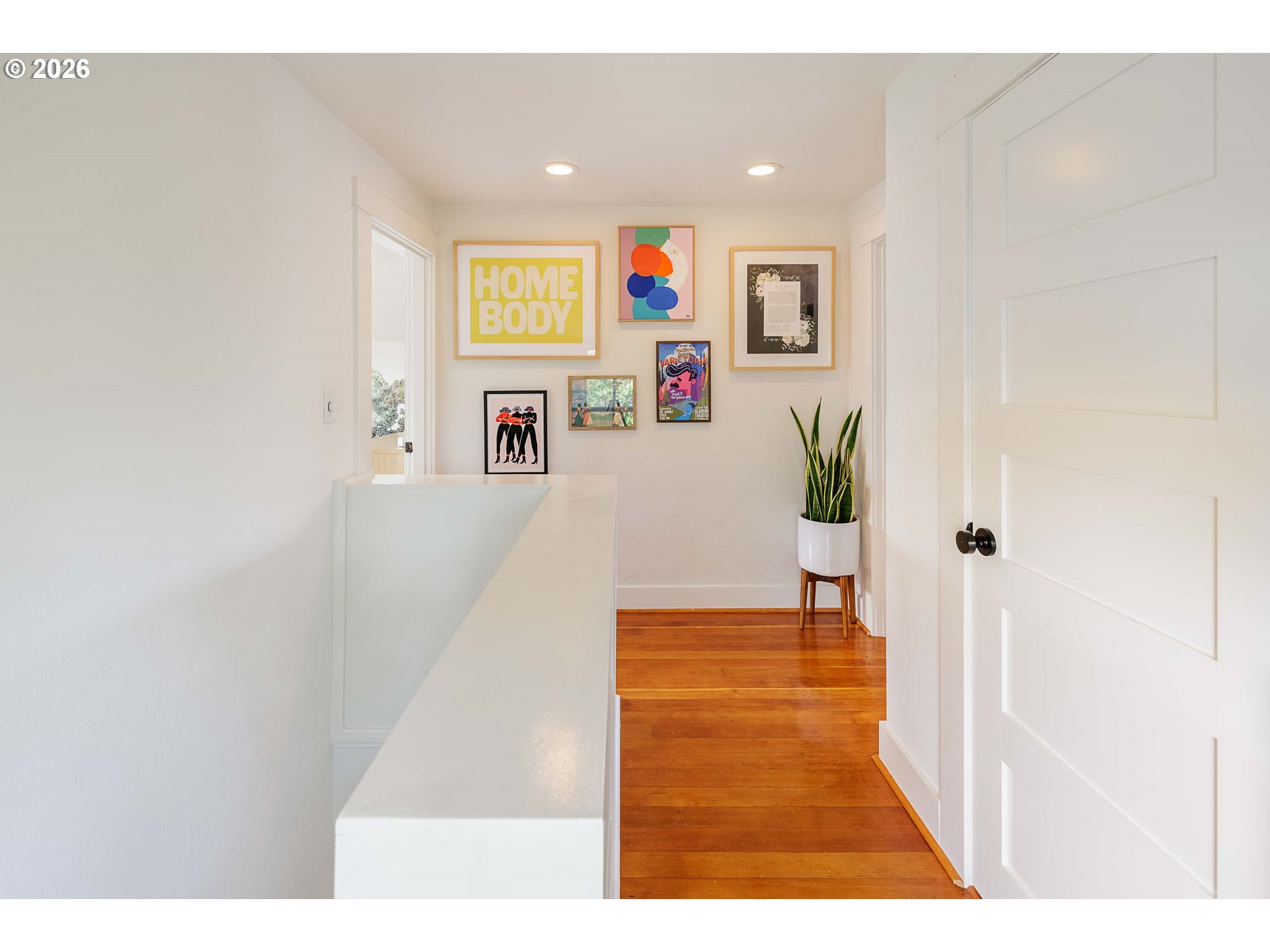 6128 North Denver Avenue Portland, OR 97217 - Photo 18 of 32 view of hall with wooden floor