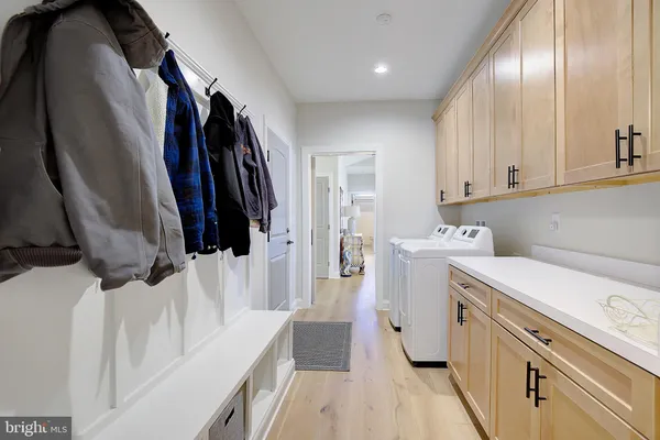 a view of a walk in closet