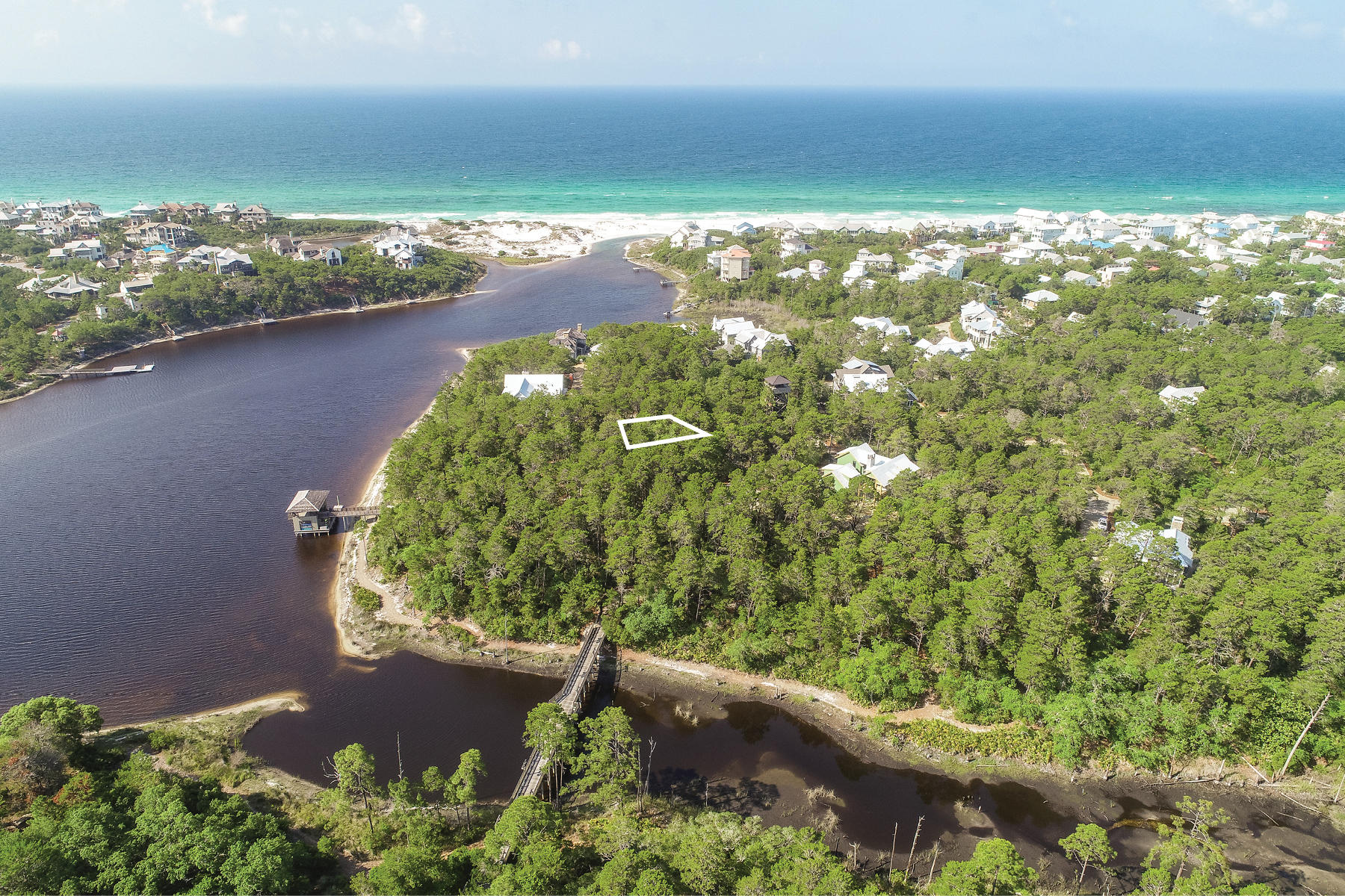 8-1 Cedar Post Road Santa Rosa Beach, FL 32459 - Photo 5 of 13 a view of a lake