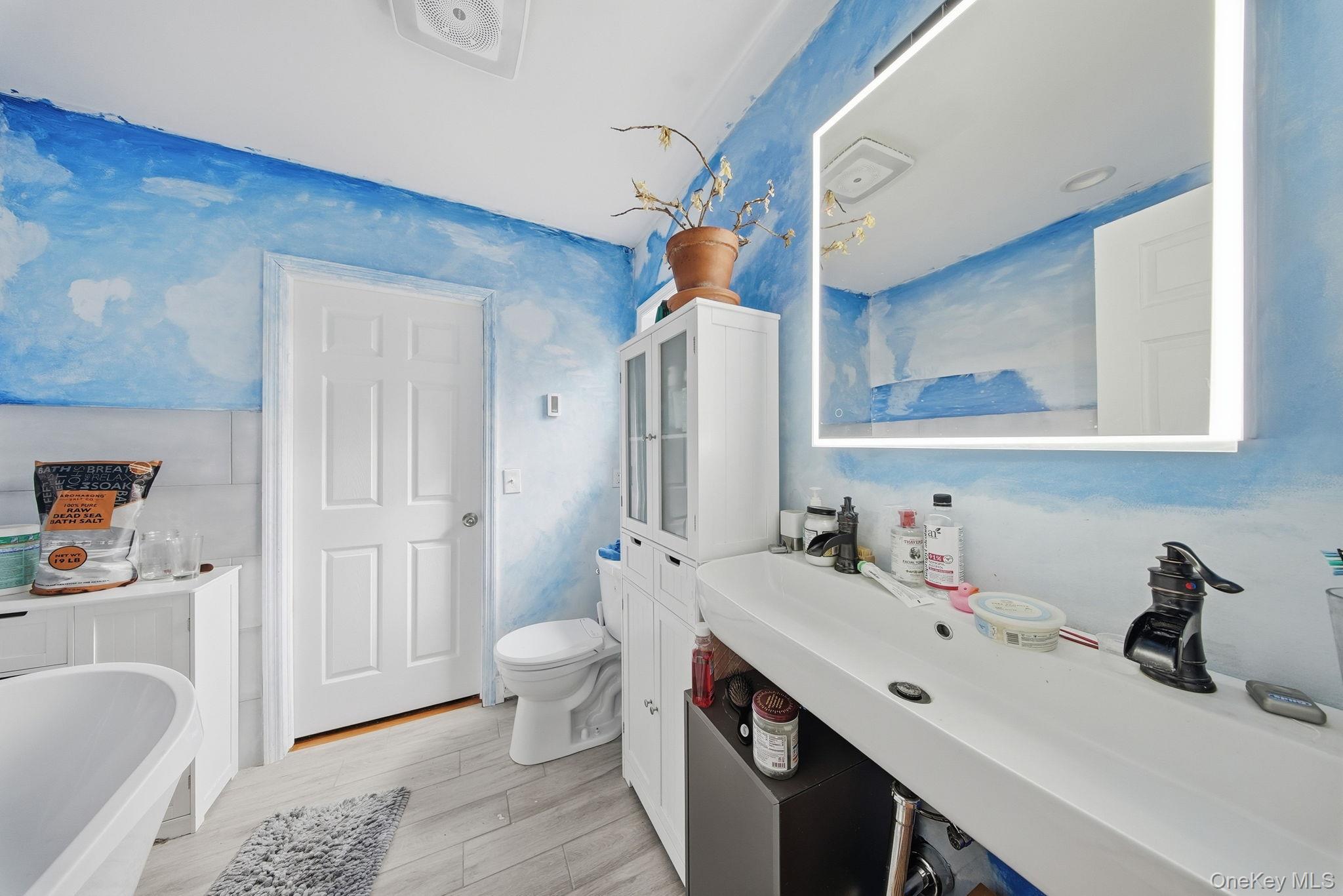 52 Martins Road Huguenot, NY 12746 - Photo 17 of 26 a bathroom with a sink a toilet and shower