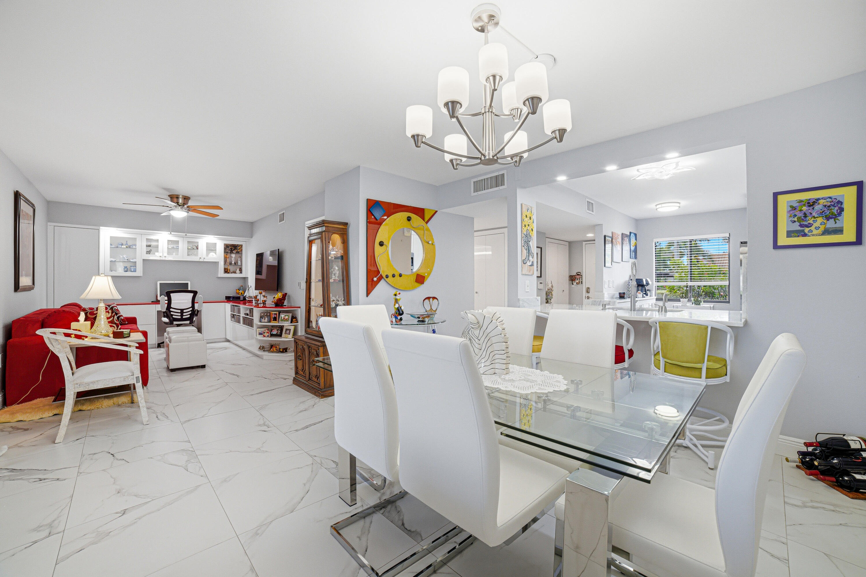 6149 Pointe Regal Circle, Unit 104 Delray Beach, FL 33484 - Photo 12 of 64 Dining Area & Den