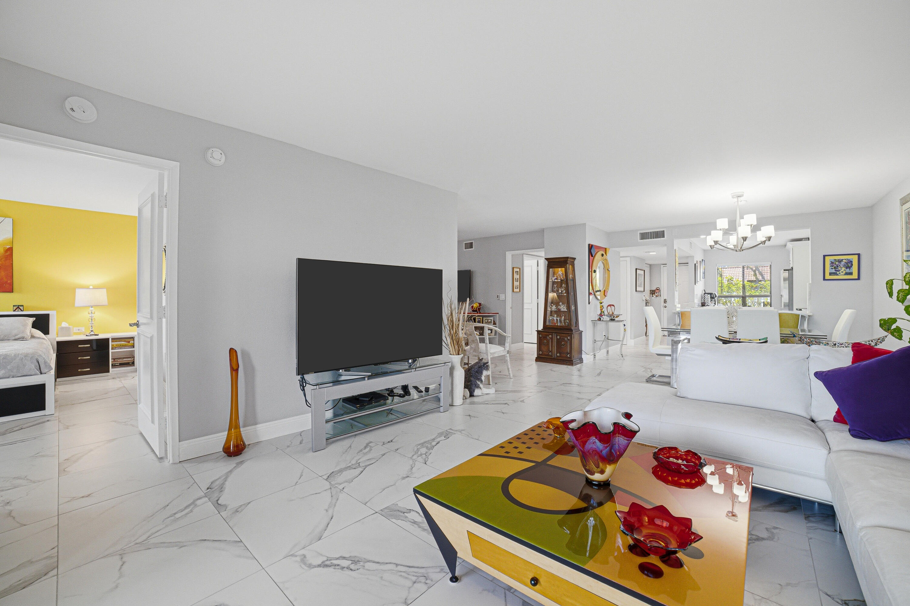 6149 Pointe Regal Circle, Unit 104 Delray Beach, FL 33484 - Photo 15 of 64 Living Room