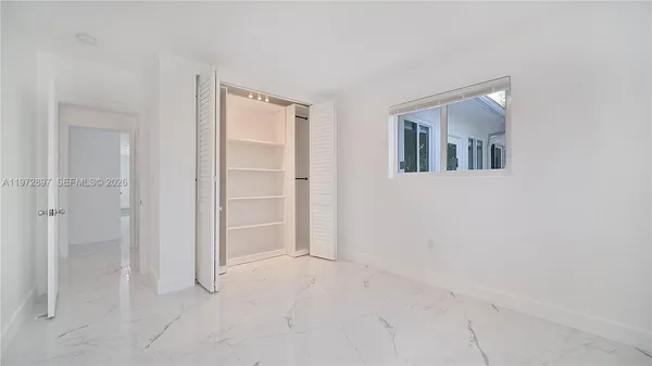 a view of empty room