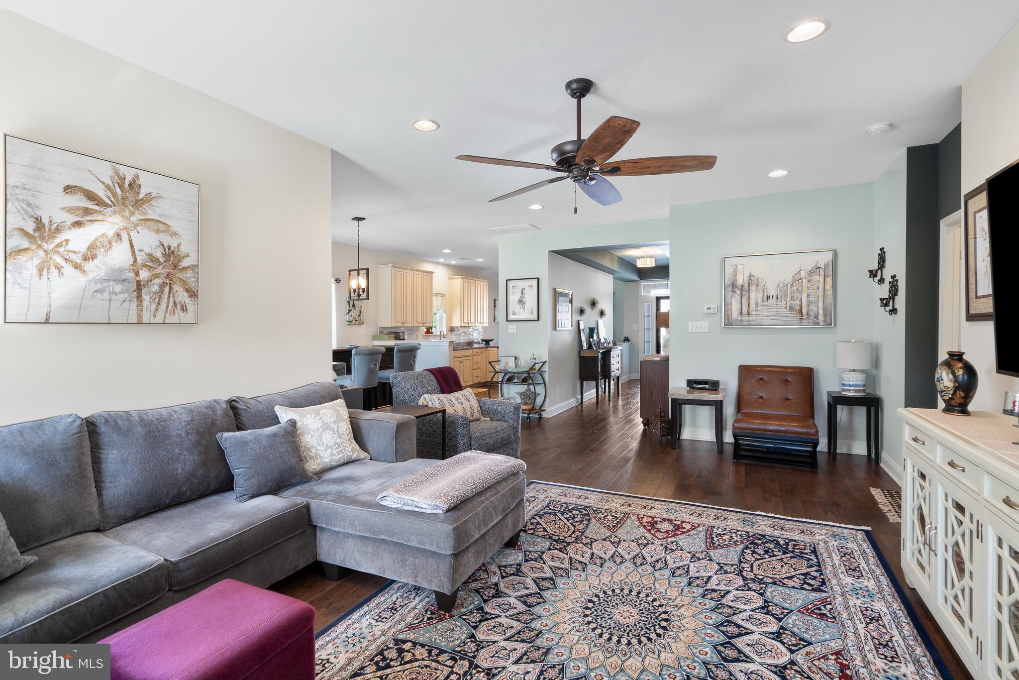 118 Field Loop Glassboro, NJ 08028 - Photo 17 of 51 a living room with furniture and a flat screen tv