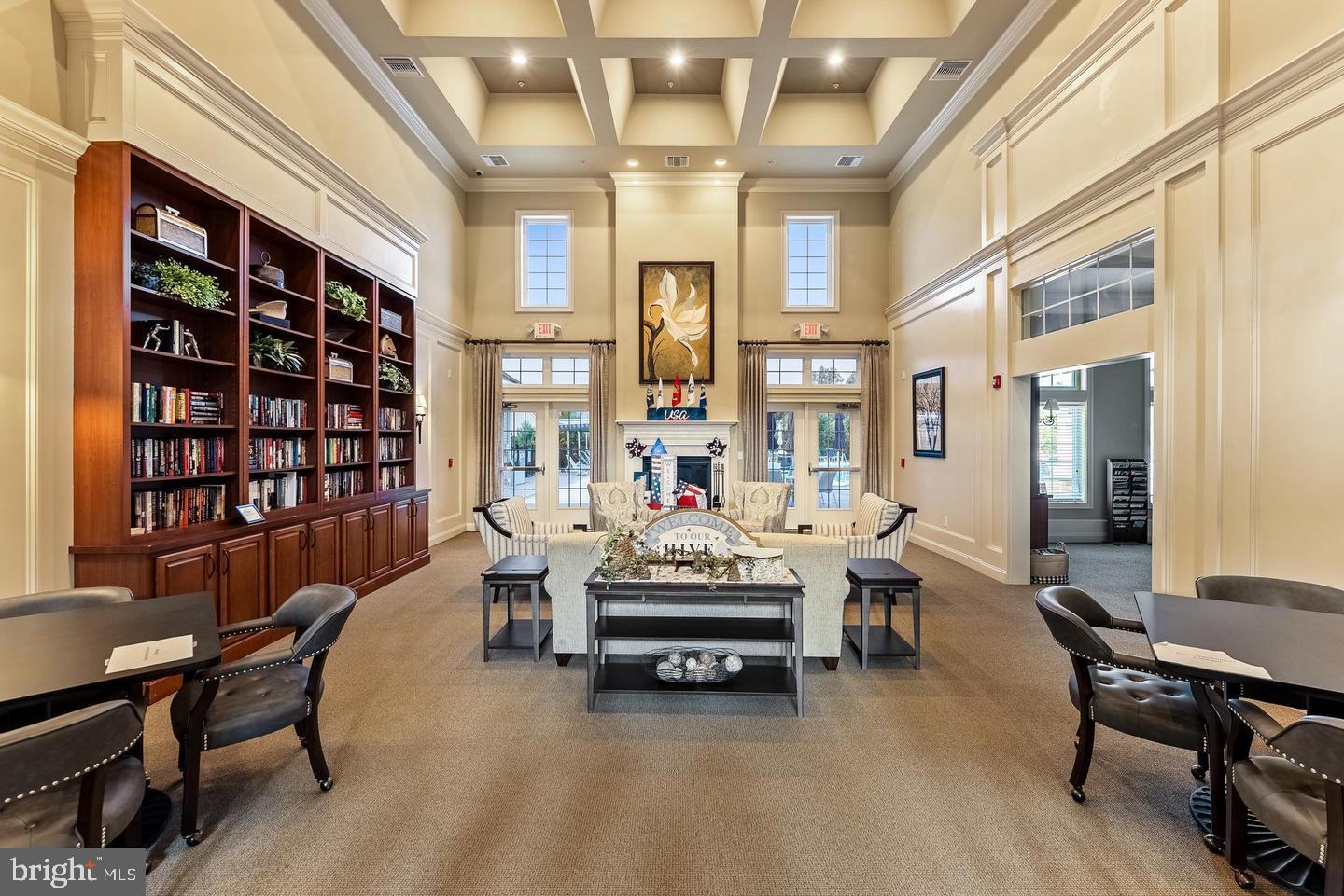 118 Field Loop Glassboro, NJ 08028 - Photo 50 of 51 a living room with furniture a fireplace and large window