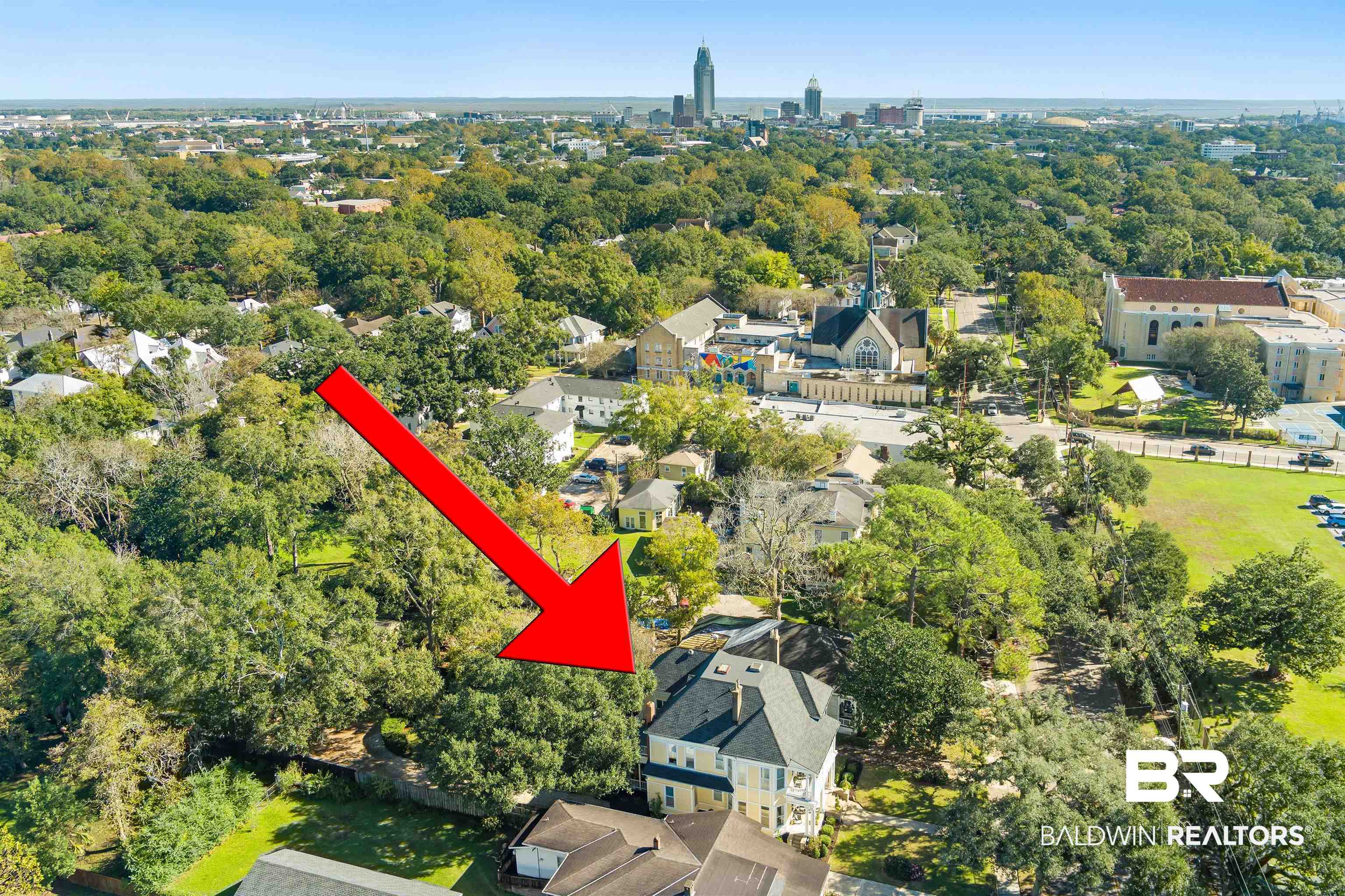 1314 Dauphin Street Mobile, AL 36604 - Photo 9 of 61 Aerial view
