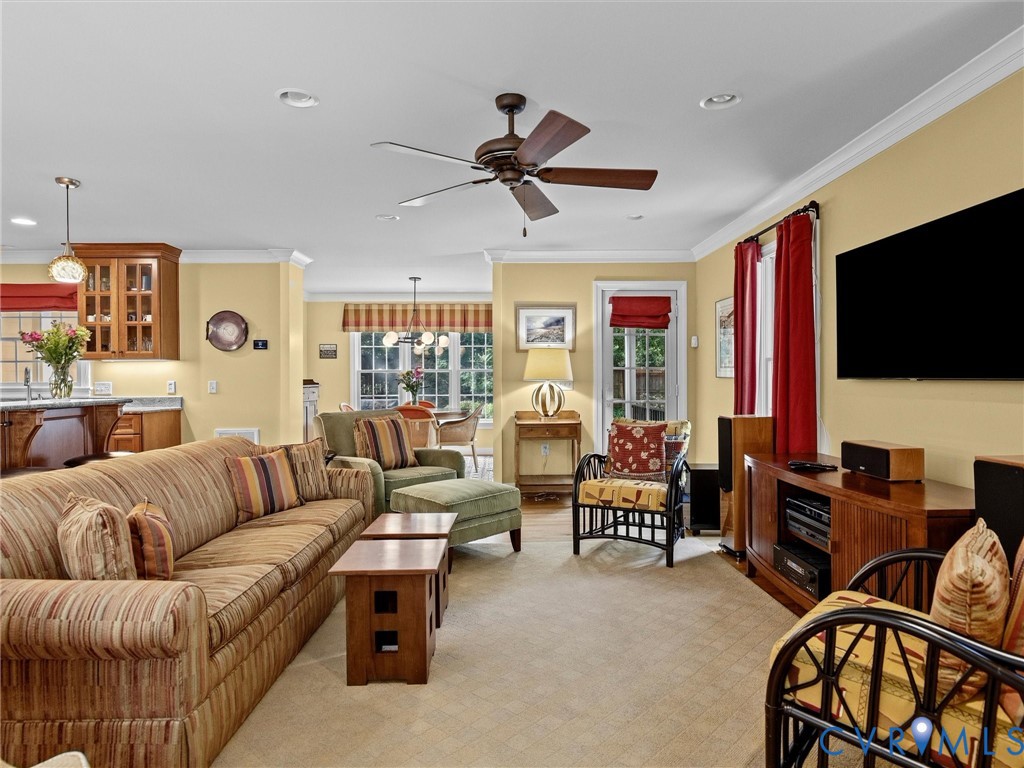 4428 Shirley Road Richmond, VA 23225 - Photo 27 of 70 View towards breakfast nook. Door leads to a side