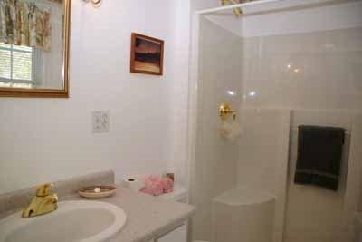 8 Dundee Circle Harwich, MA 02645 - Photo 17 of 28 a bathroom with a sink and shower