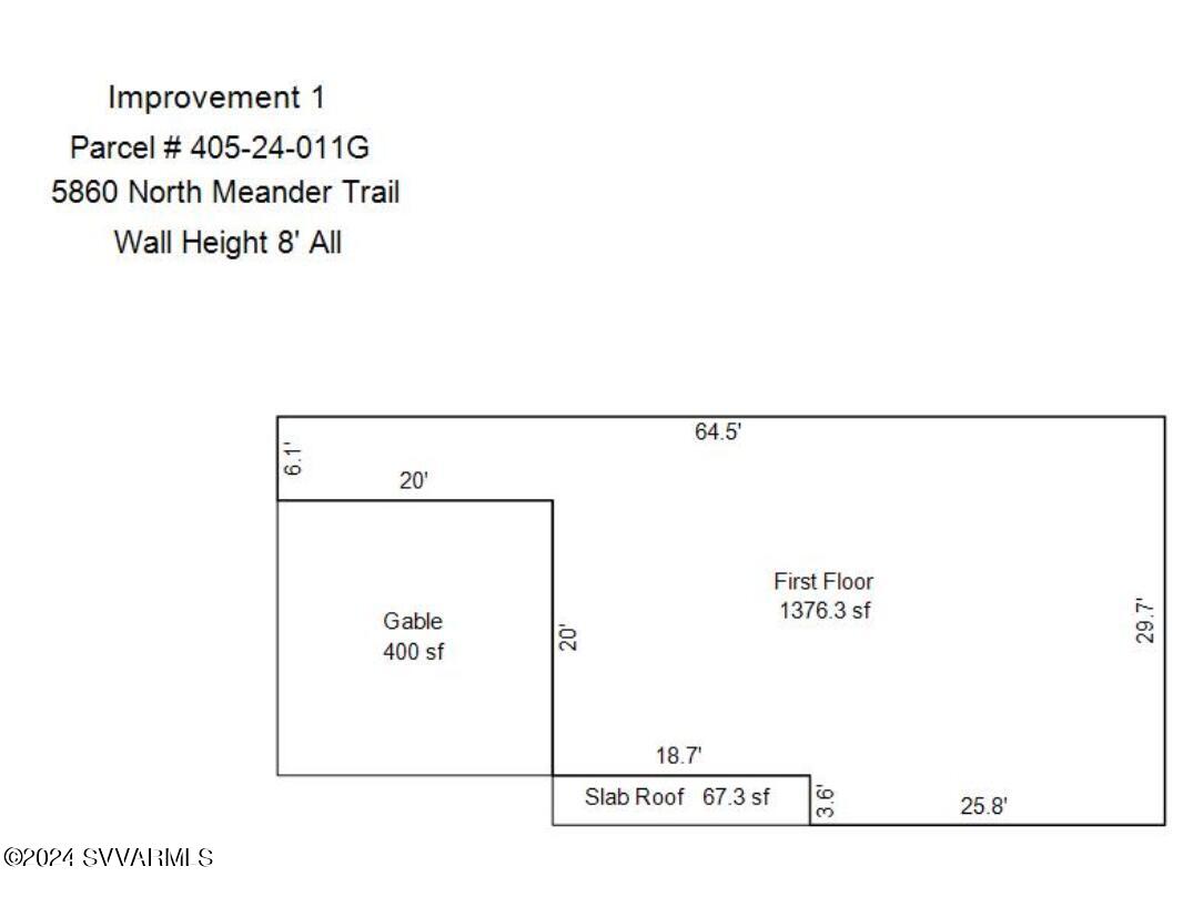 5860 Meander Trail Rimrock, AZ 86335 - Photo 51 of 51 Building Sketch Yav County