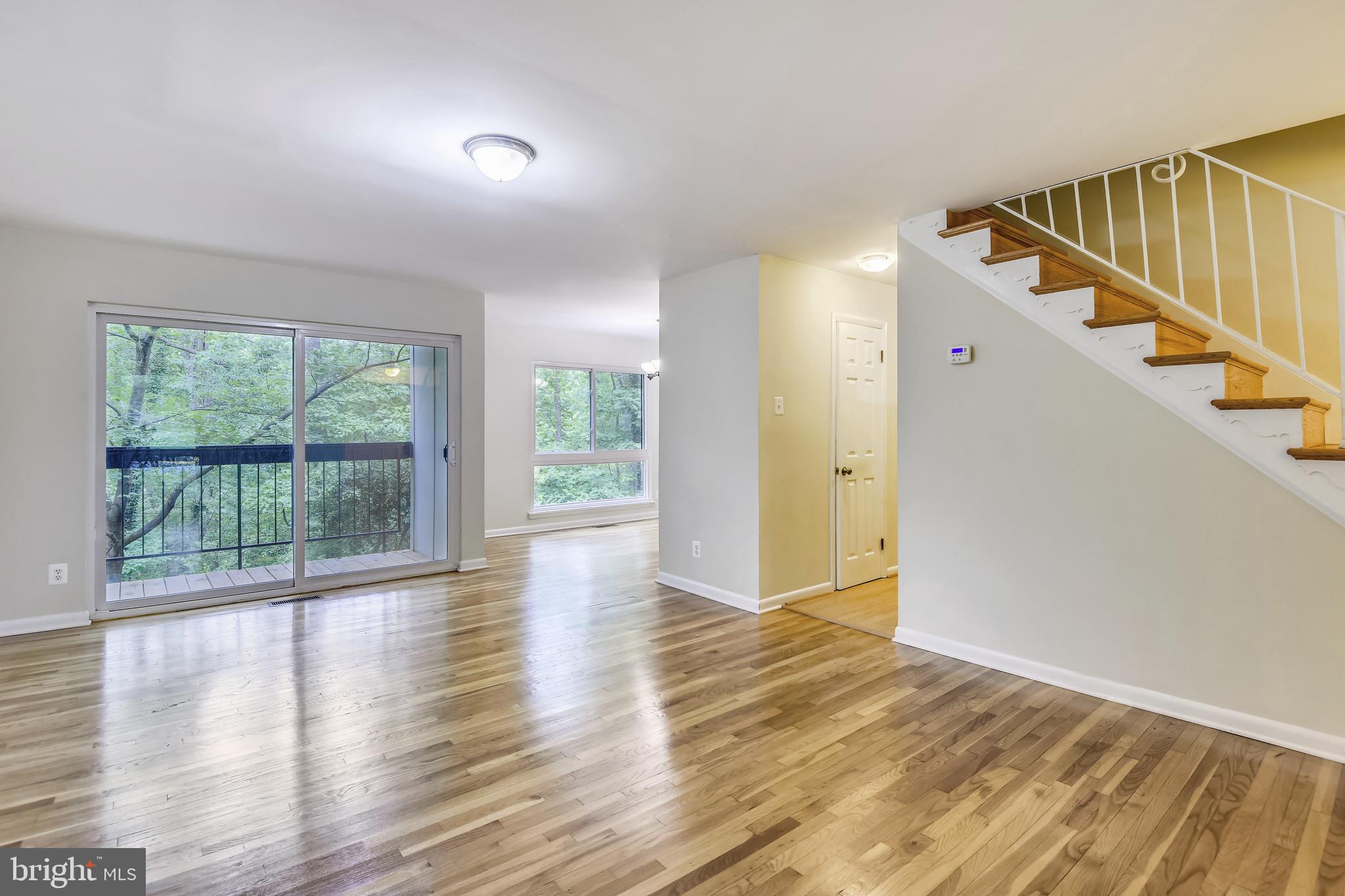 11077 Saffold Way Reston, VA 20190 - Photo 5 of 30 Bright Living Room with Hardwood Floors