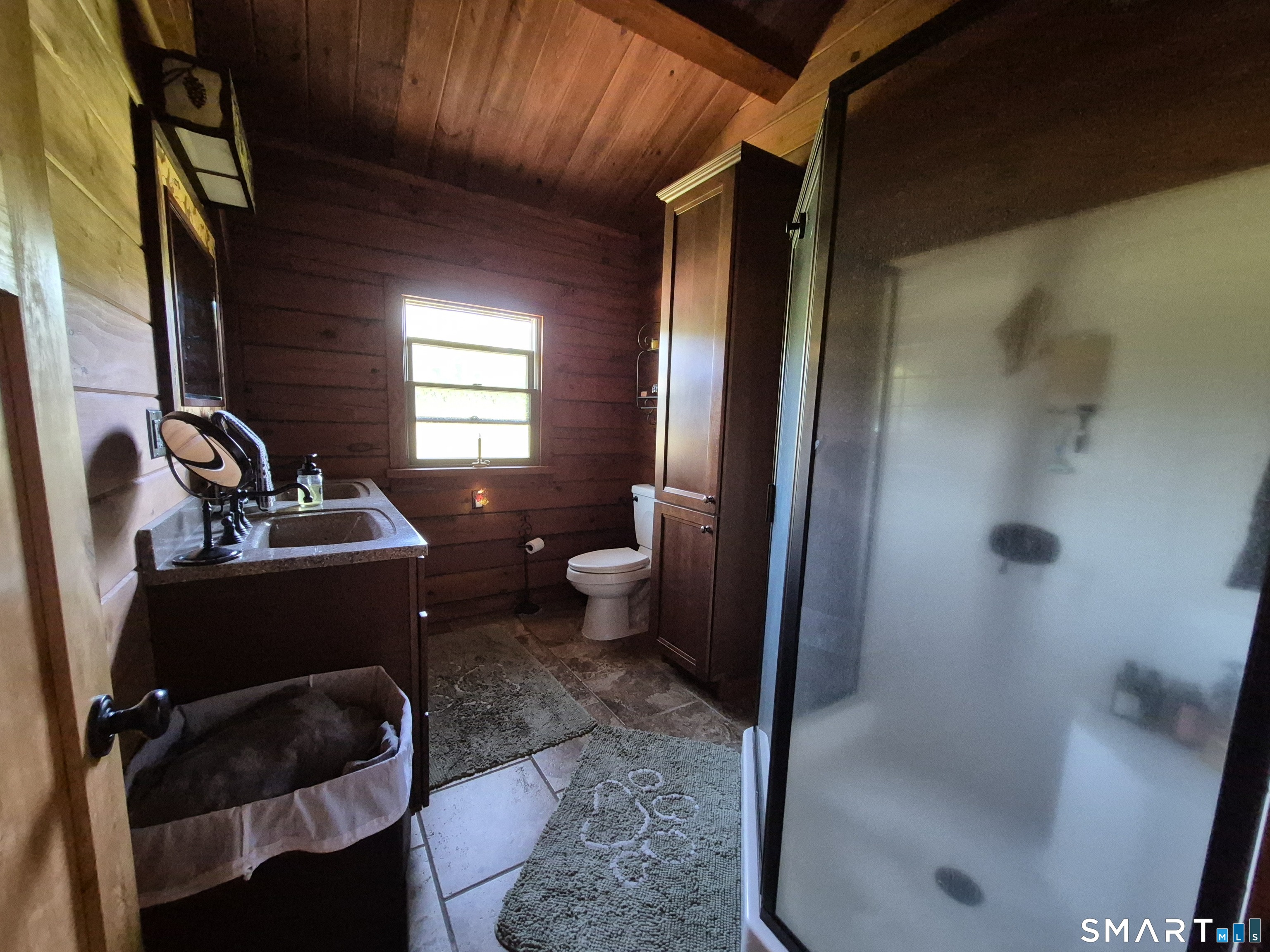 46 Cemetery Road Canterbury, CT 06331 - Photo 34 of 40 a bathroom with a sink toilet and shower