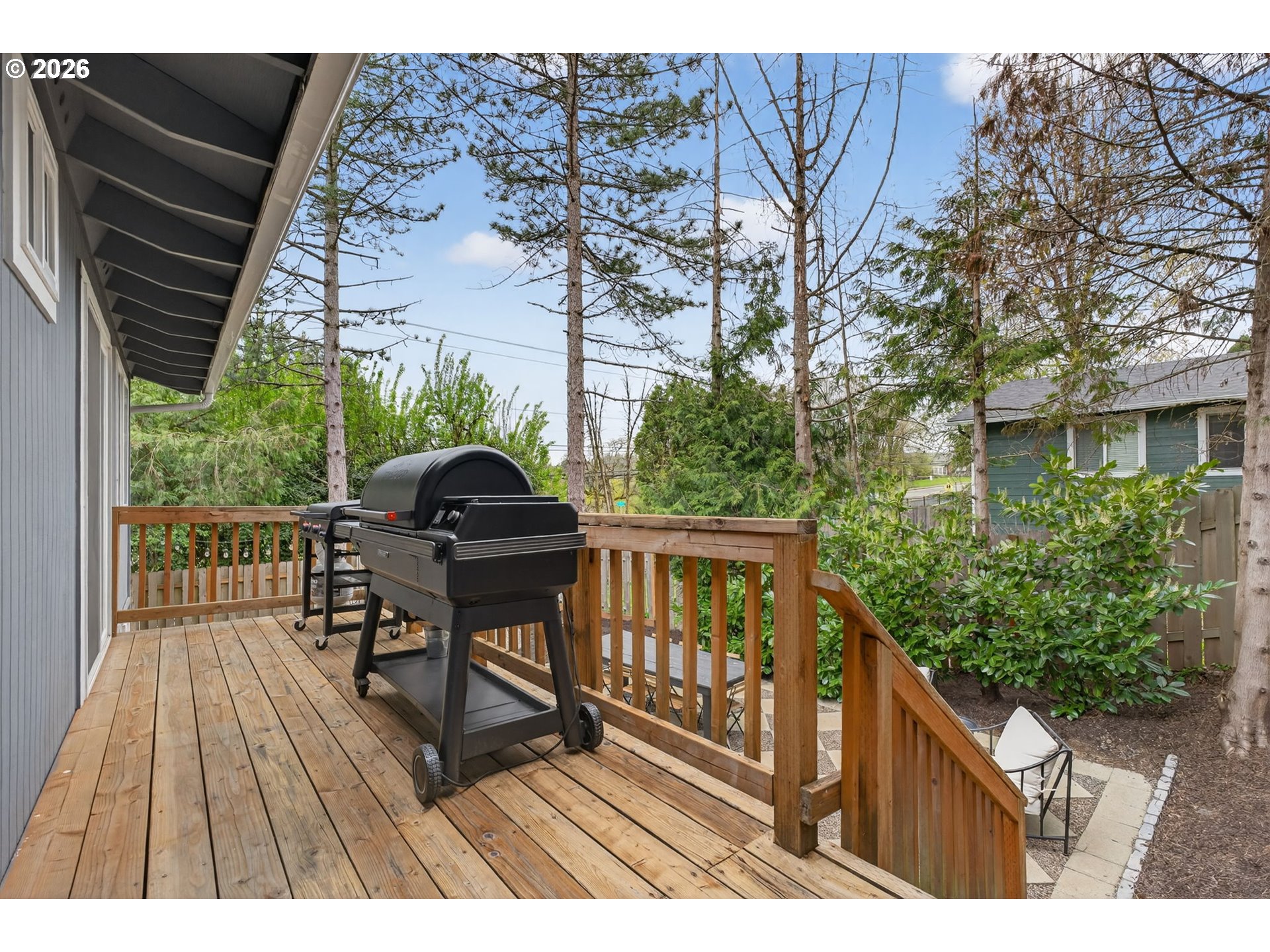 9843 Southwest 2nd Avenue Portland, OR 97219 - Photo 31 of 38 a view of a couches in backyard of house