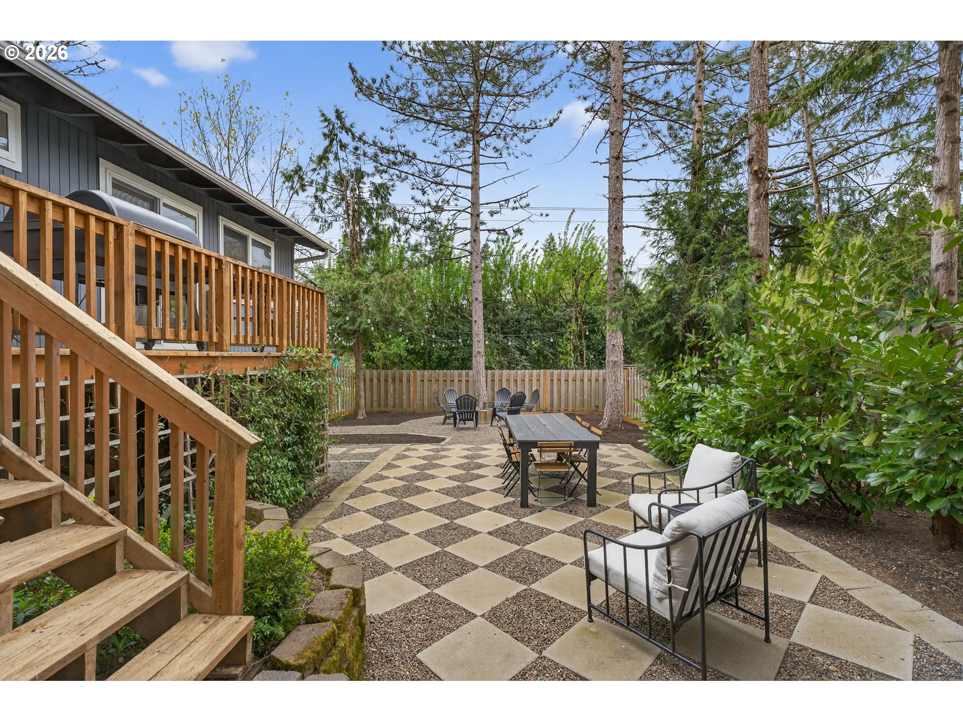 9843 Southwest 2nd Avenue Portland, OR 97219 - Photo 32 of 38 a view of outdoor sitting area with furniture