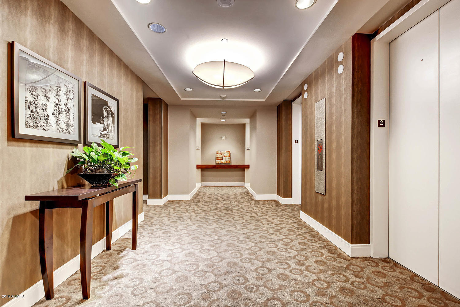 2211 East Camelback Road, Unit 208 Phoenix, AZ 85016 - Photo 22 of 67 Main Lobby Elevator