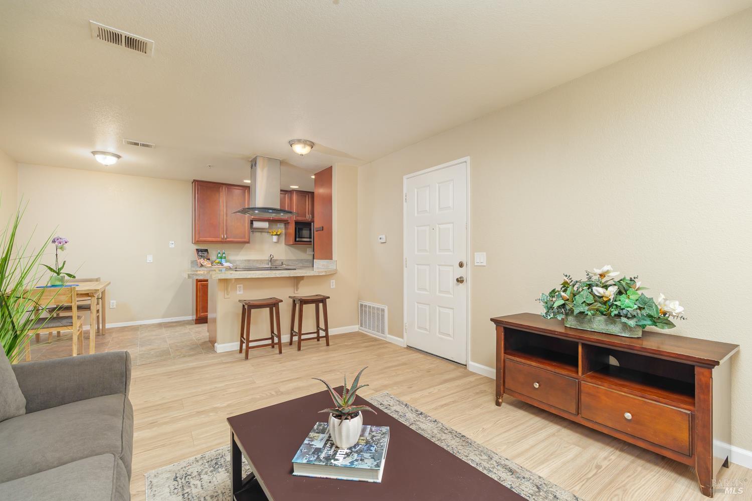 8201 Camino Colegio, Unit 123 Rohnert Park, CA 94928 - Photo 5 of 21 Spacious living, dining and kitchen space
