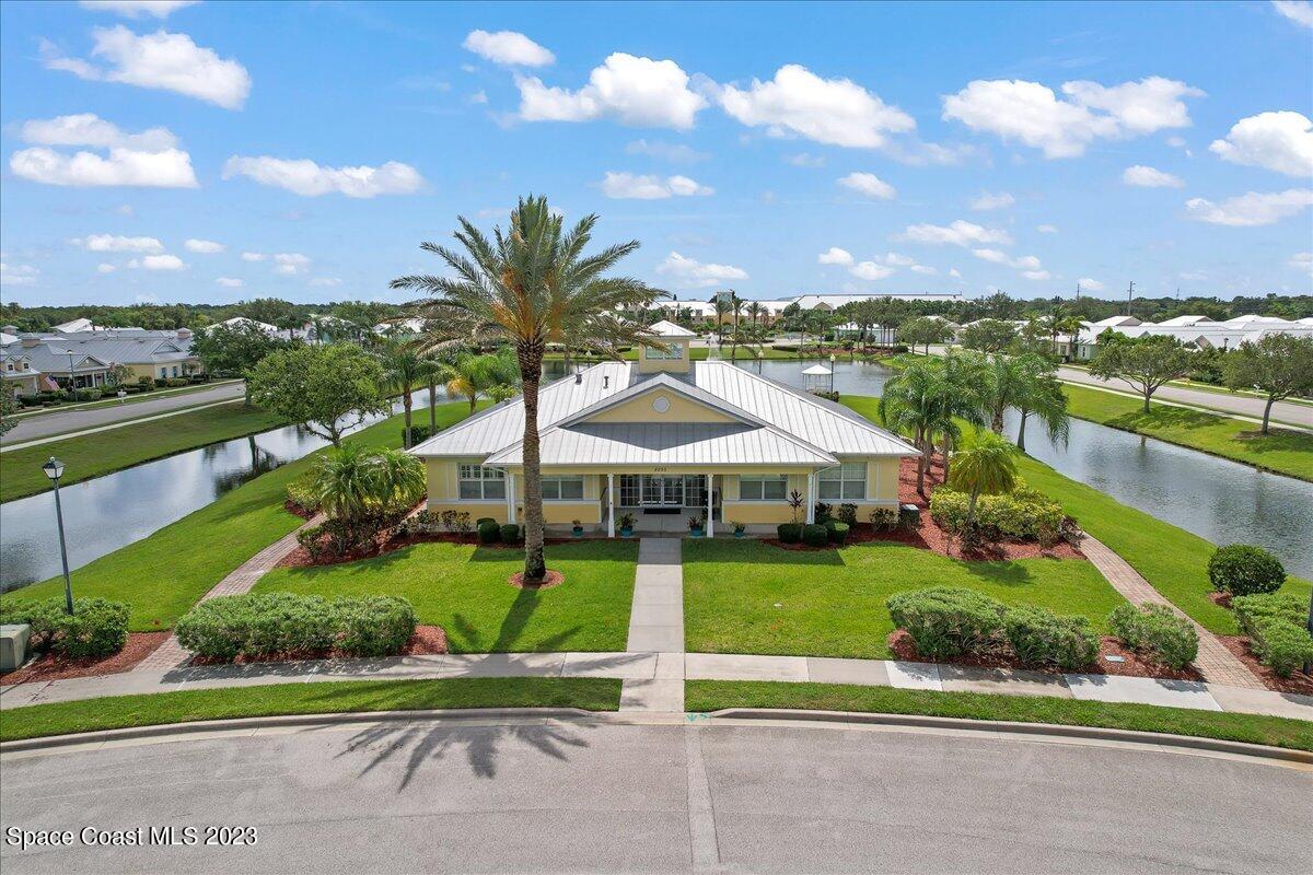 603 Heming Way Melbourne, FL 32901 - Photo 42 of 45 front view of a house with a yard