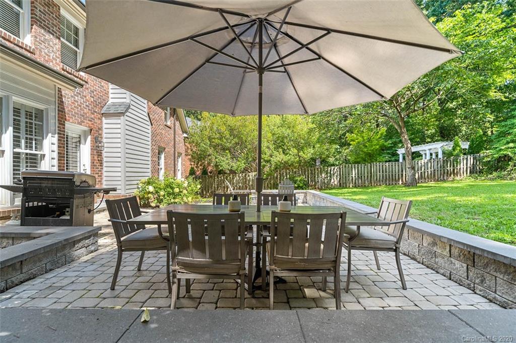 7915 Park Road Charlotte, NC 28210 - Photo 37 of 40 a view of an outdoor sitting area with furniture and backyard