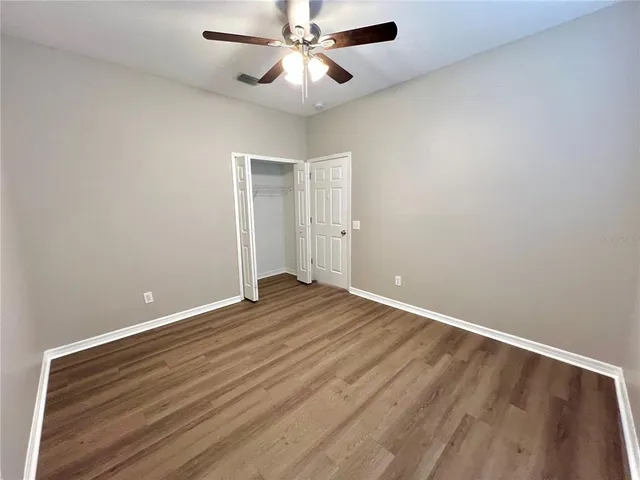 wooden floor in an empty room