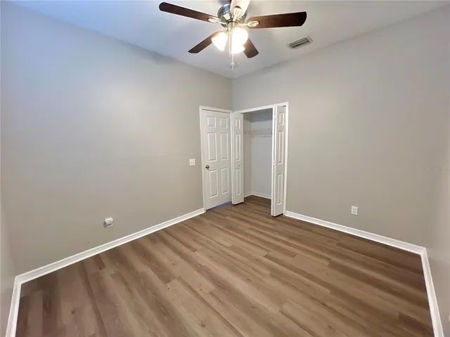 wooden floor in an empty room