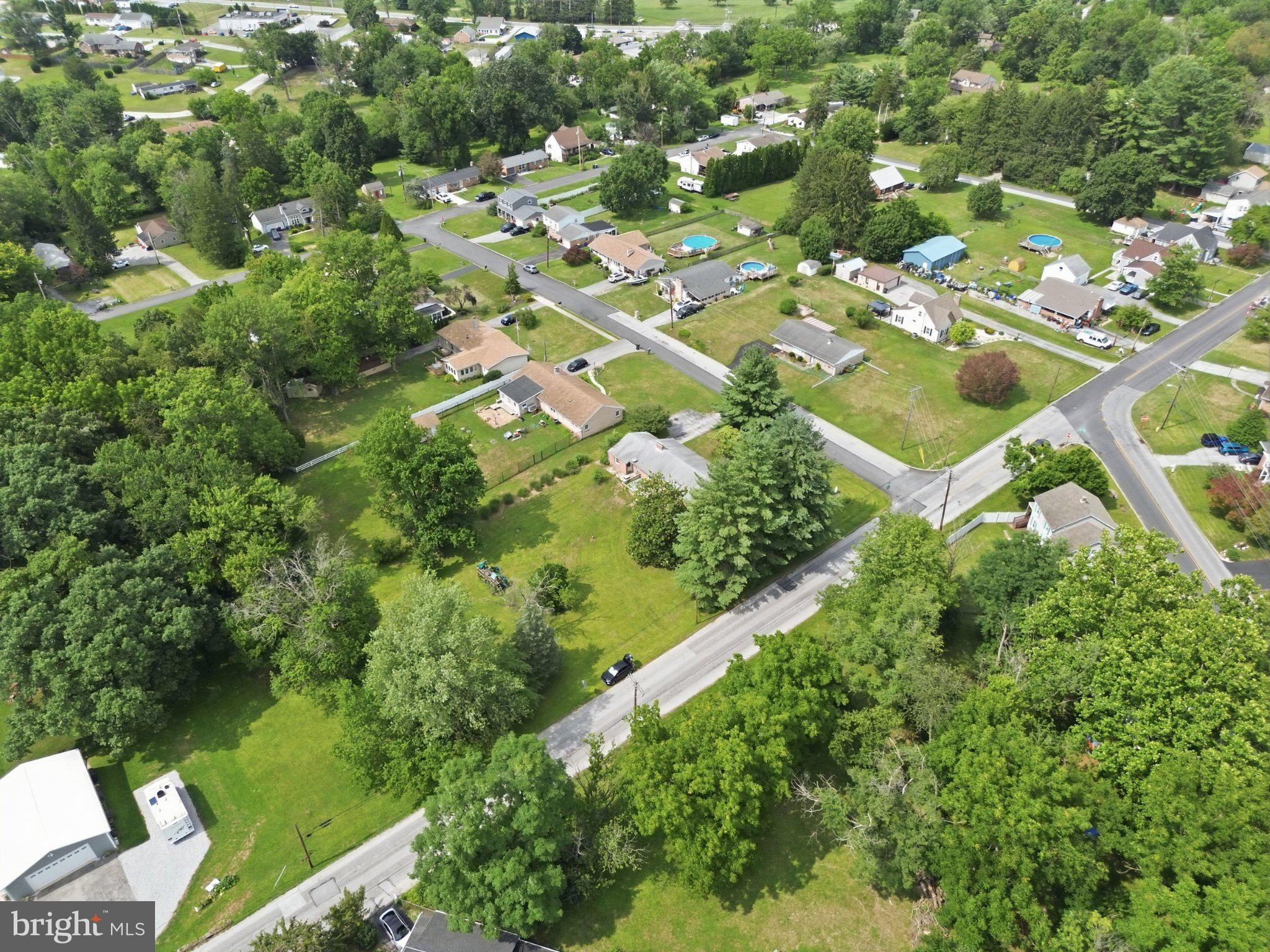 2400 Derry Road York, PA 17408 - Photo 53 of 56 Lush suburban landscape from above.