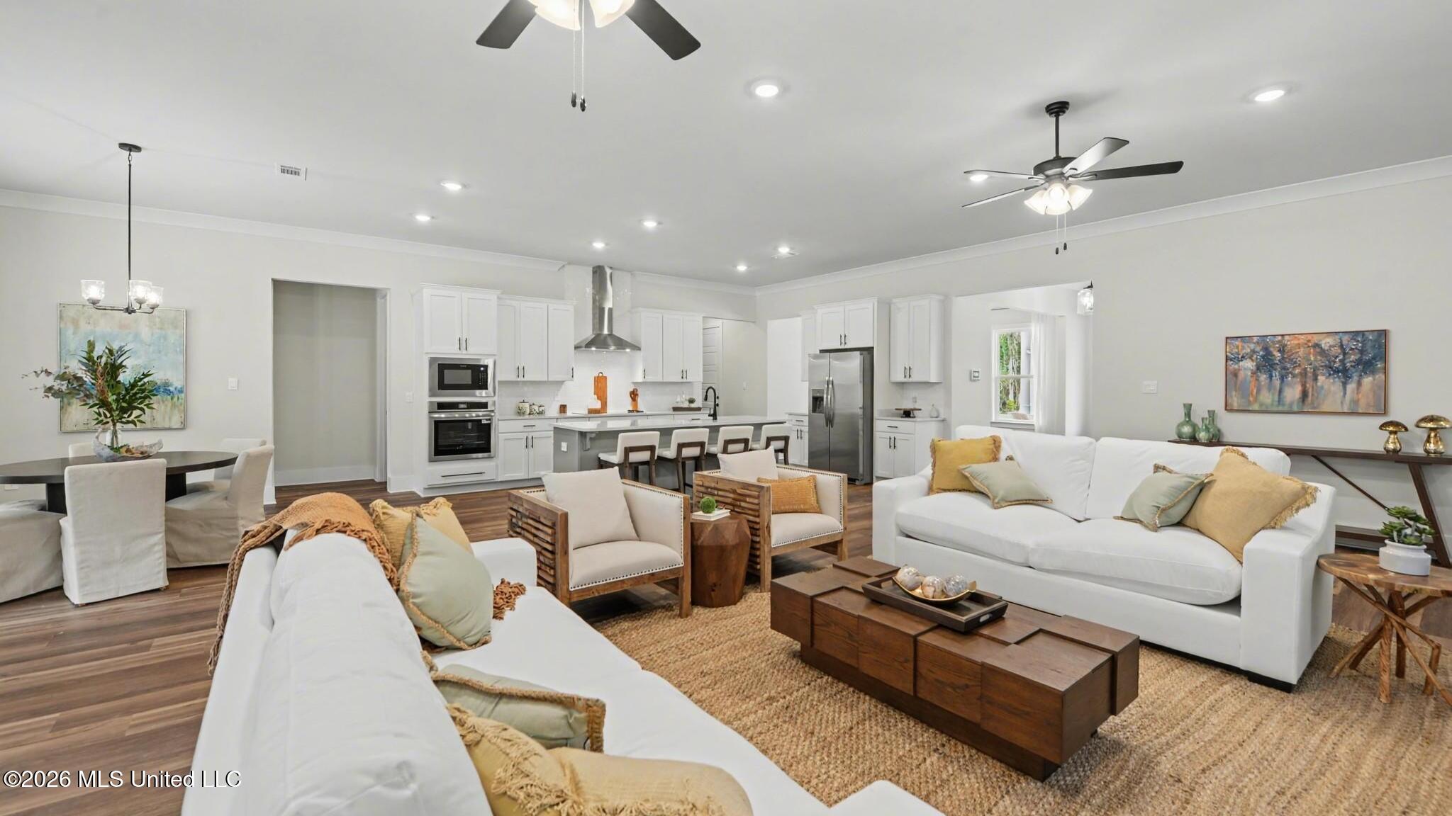 7727 Magnolia Loop Pass Christian, MS 39571 - Photo 6 of 33 MW - 07 - Living room