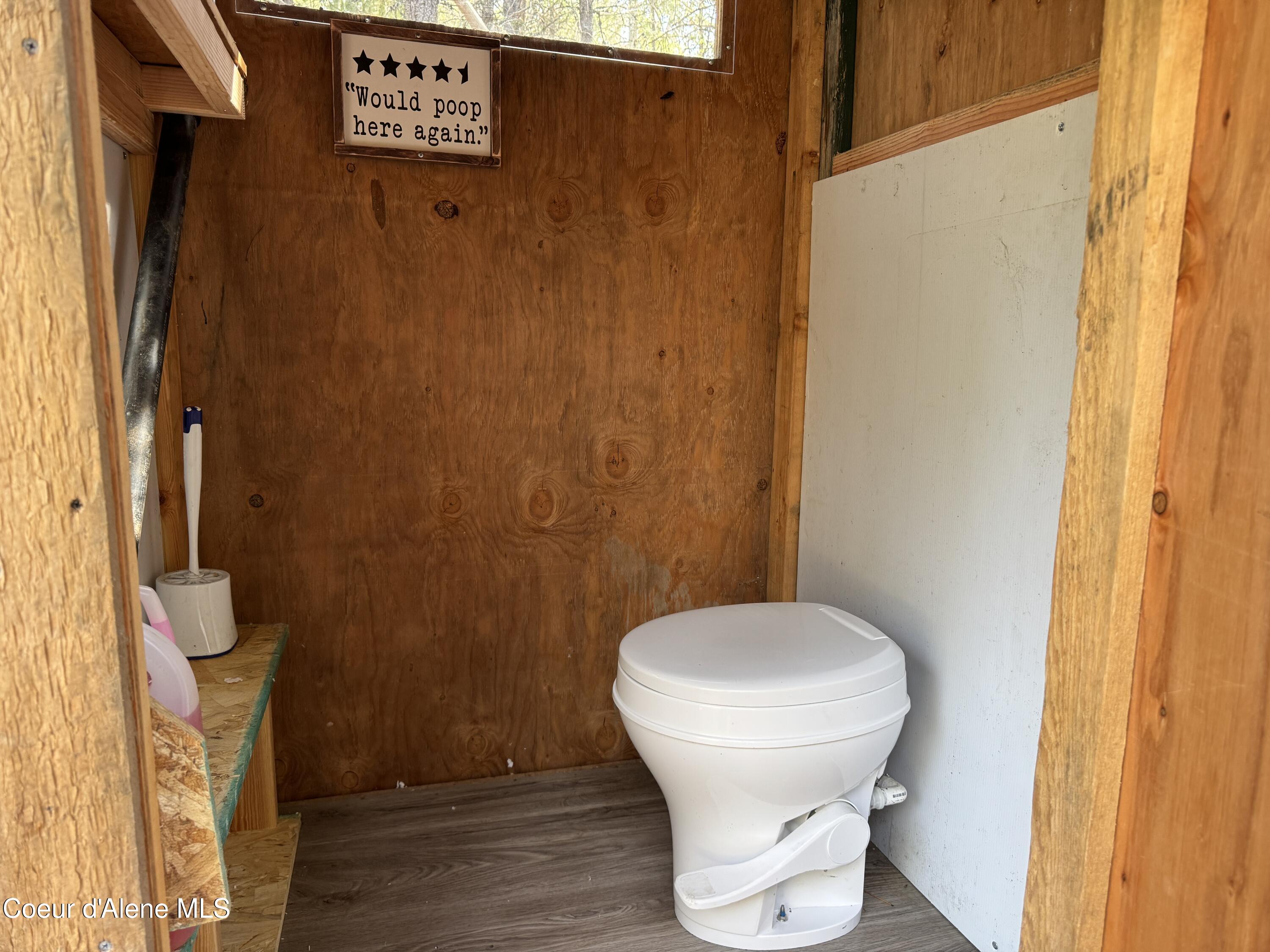 11271 Eastside Road Priest River, ID 83856 - Photo 19 of 39 Interior Outhouse