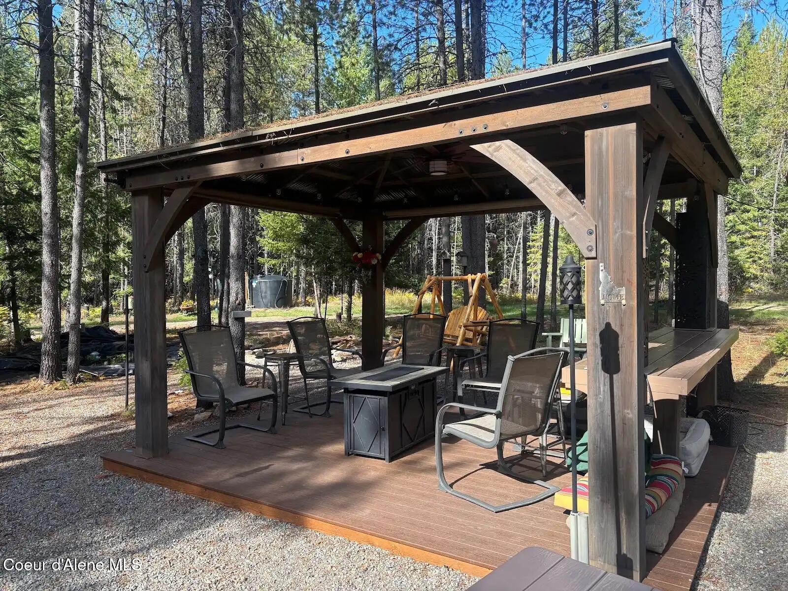 11271 Eastside Road Priest River, ID 83856 - Photo 22 of 39 Gazebo