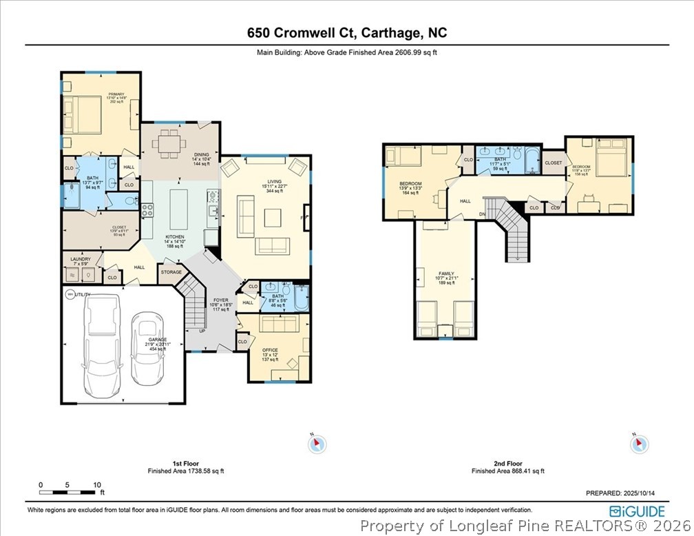 650 Cromwell Court Carthage, NC 28327 - Photo 39 of 39 a picture of a floor plan