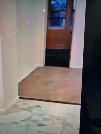 a room with a bed
