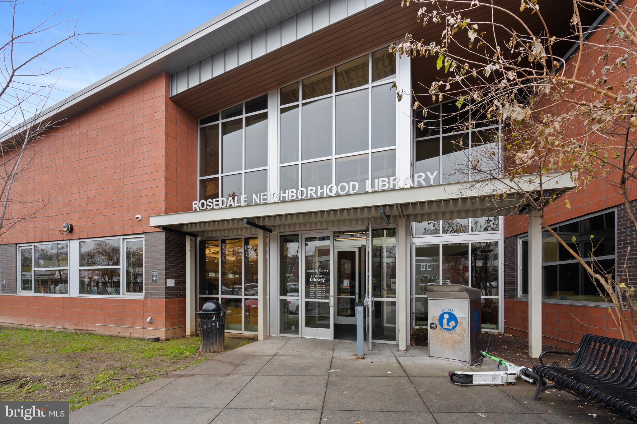 1909 Rosedale Street Northeast, Unit 3 Washington, DC 20002 - Photo 17 of 23 a front view of a building with a garden