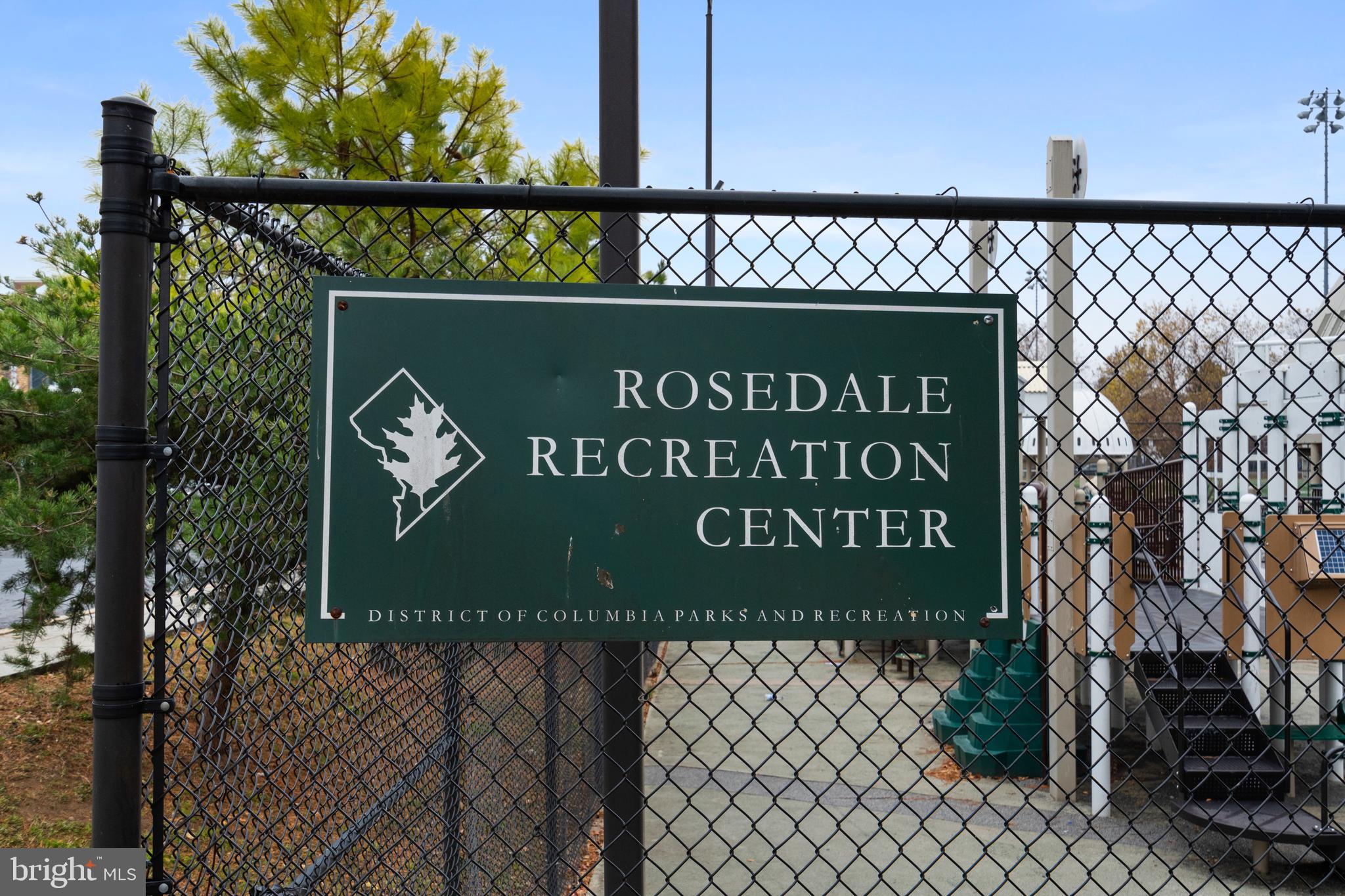 1909 Rosedale Street Northeast, Unit 3 Washington, DC 20002 - Photo 18 of 23 a sign on the side of a building