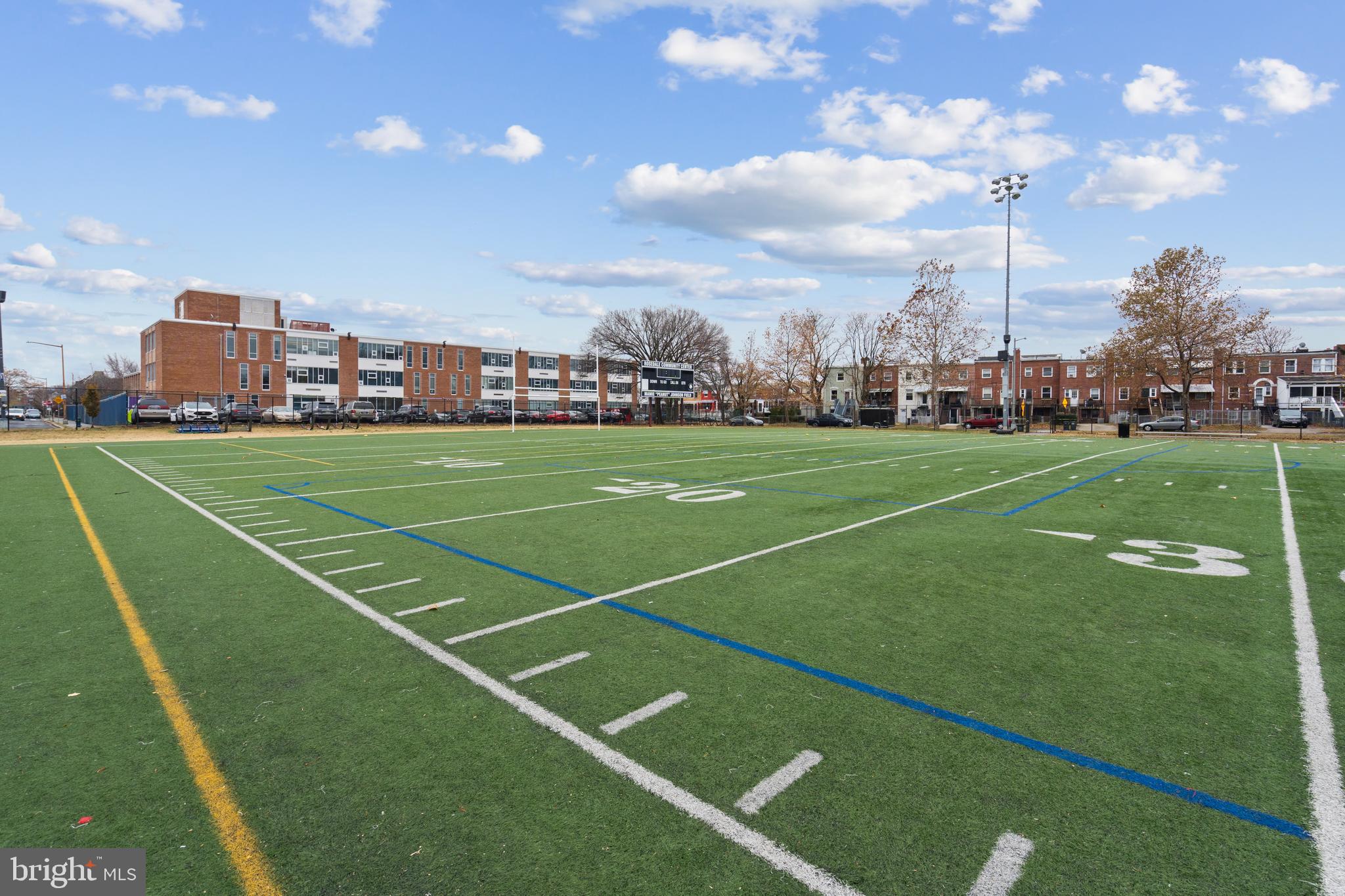1909 Rosedale Street Northeast, Unit 3 Washington, DC 20002 - Photo 22 of 23 a view of a field and basketball court