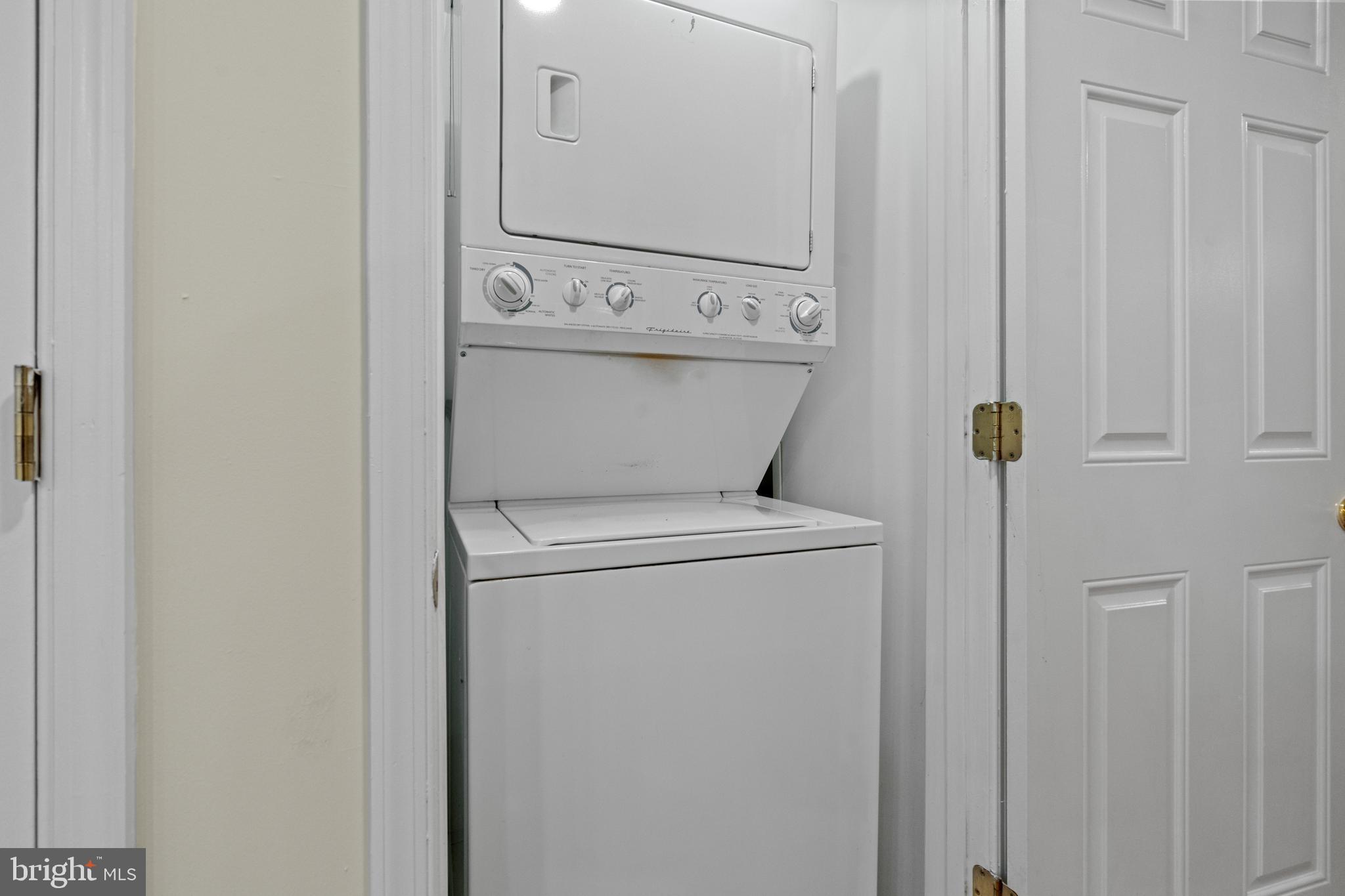 1909 Rosedale Street Northeast, Unit 3 Washington, DC 20002 - Photo 8 of 23 a utility room with dryer and washer