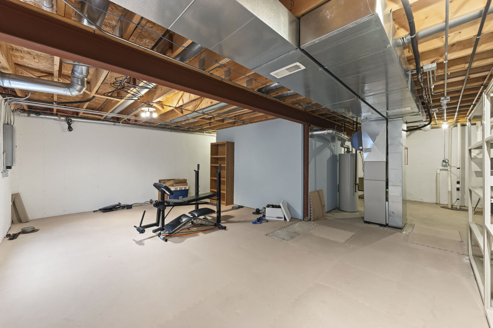 1728 Pershing Avenue, Unit 3 Wheaton, IL 60189 - Photo 21 of 32 a view of a room with gym equipment