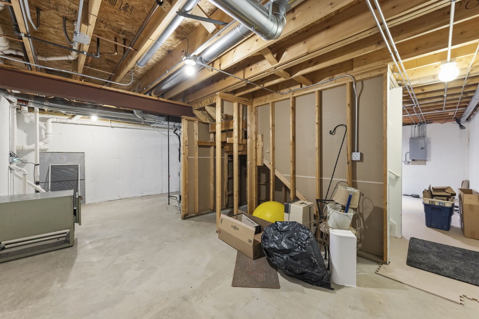 1728 Pershing Avenue, Unit 3 Wheaton, IL 60189 - Photo 22 of 32 a view of under construction room and staircase