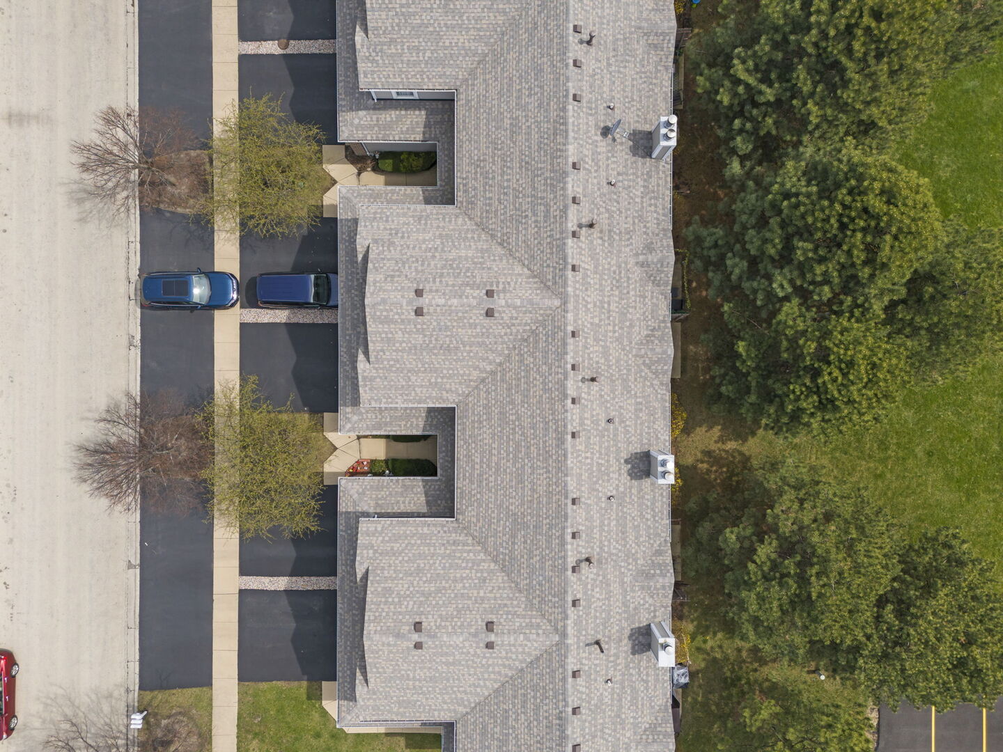 1728 Pershing Avenue, Unit 3 Wheaton, IL 60189 - Photo 29 of 32 aerial view of a house with outdoor space