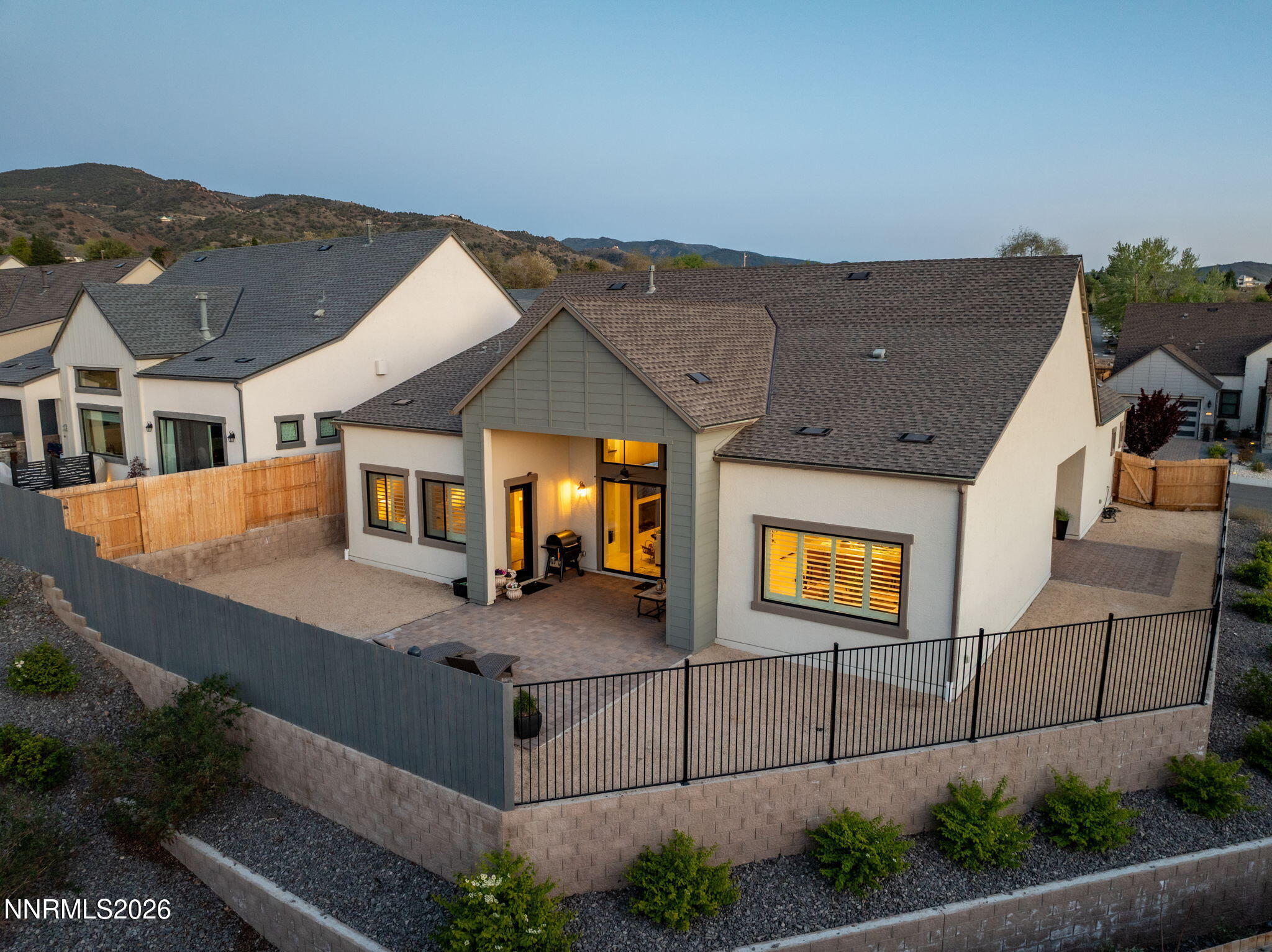 2955 Saddle Peak Drive Reno, NV 89521 - Photo 36 of 38 an aerial view of a house