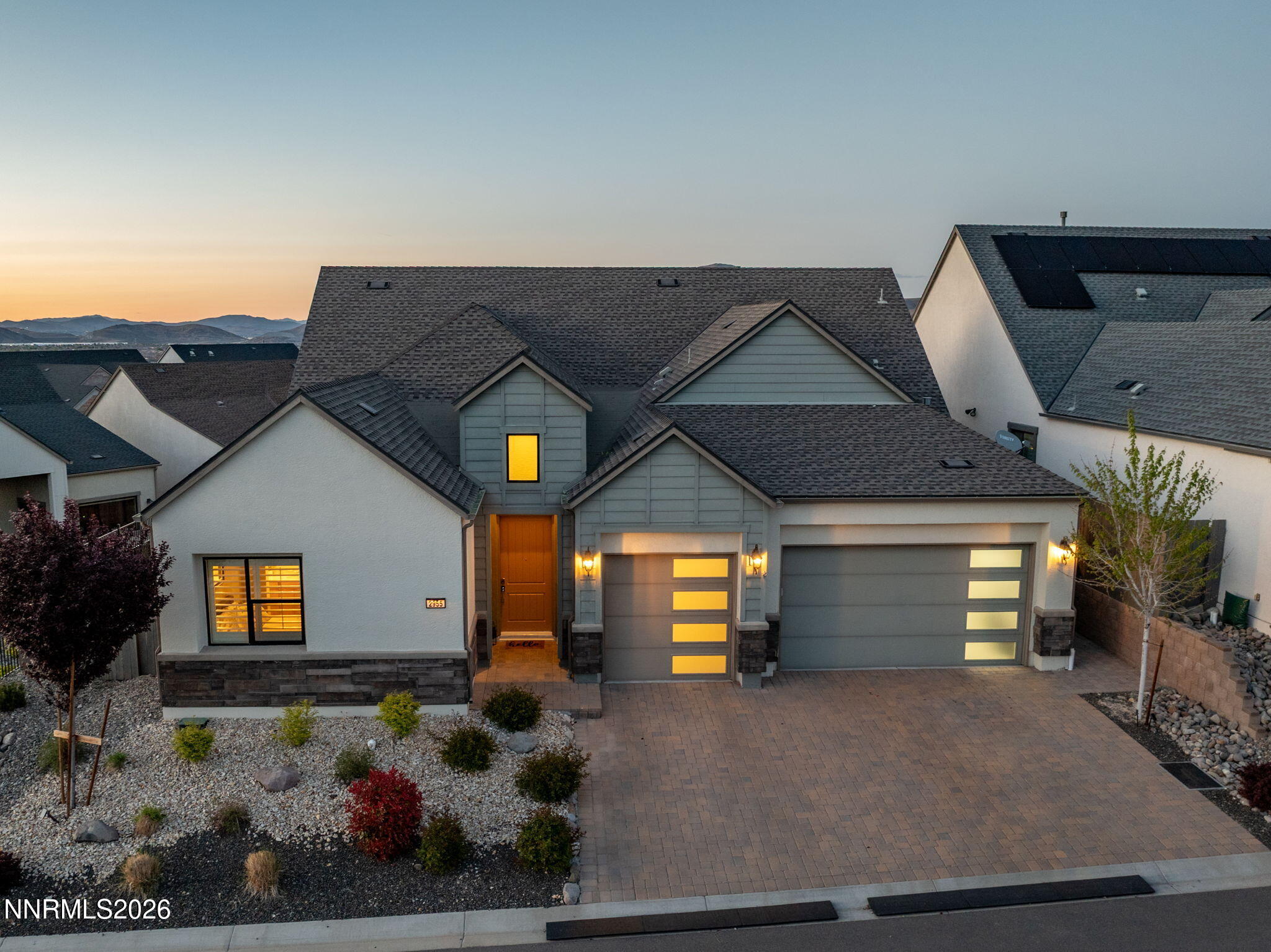 2955 Saddle Peak Drive Reno, NV 89521 - Photo 4 of 38 a view of a house with a garage