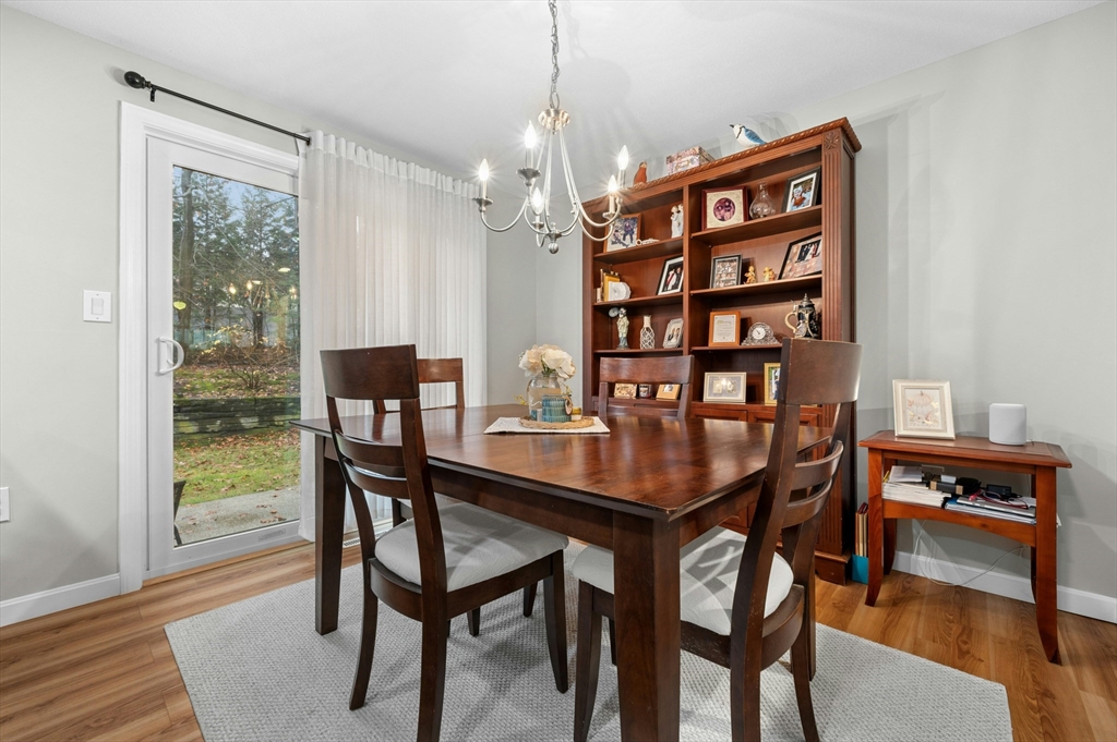 151 Stone Ridge Road, Unit 151 Franklin, MA 02038 - Photo 10 of 39 a view of a room with a table and chairs