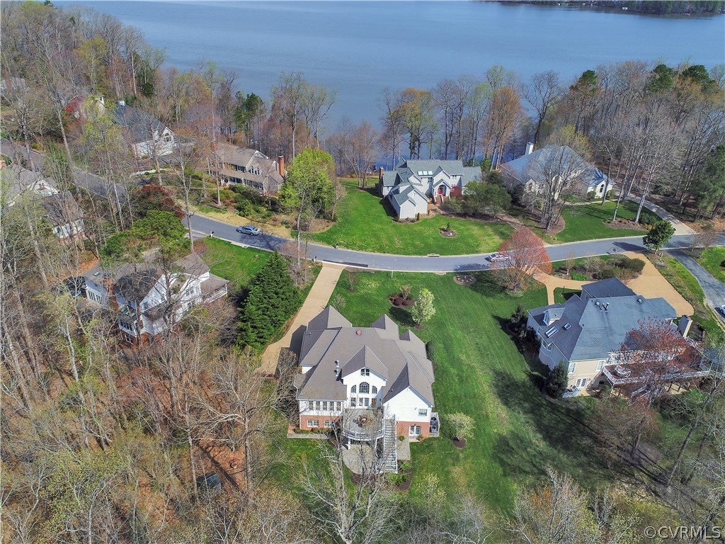 13711 Beechwood Point Road Midlothian, VA 23112 - Photo 47 of 49 an aerial view of a house with outdoor space trees all around