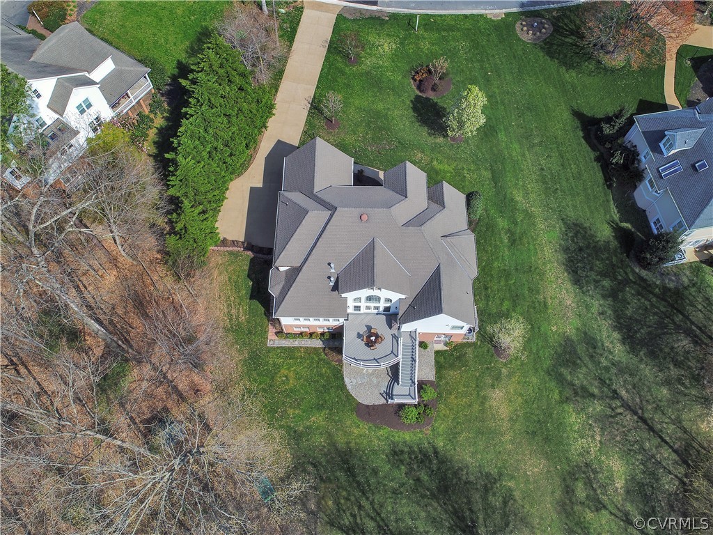 13711 Beechwood Point Road Midlothian, VA 23112 - Photo 48 of 49 an aerial view of a house with outdoor space