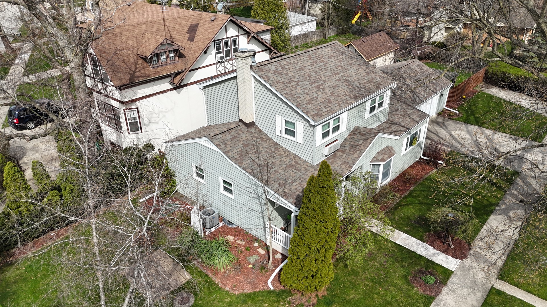 1300 West Talcott Road Park Ridge, IL 60068 - Photo 2 of 16 an aerial view of a house with a yard