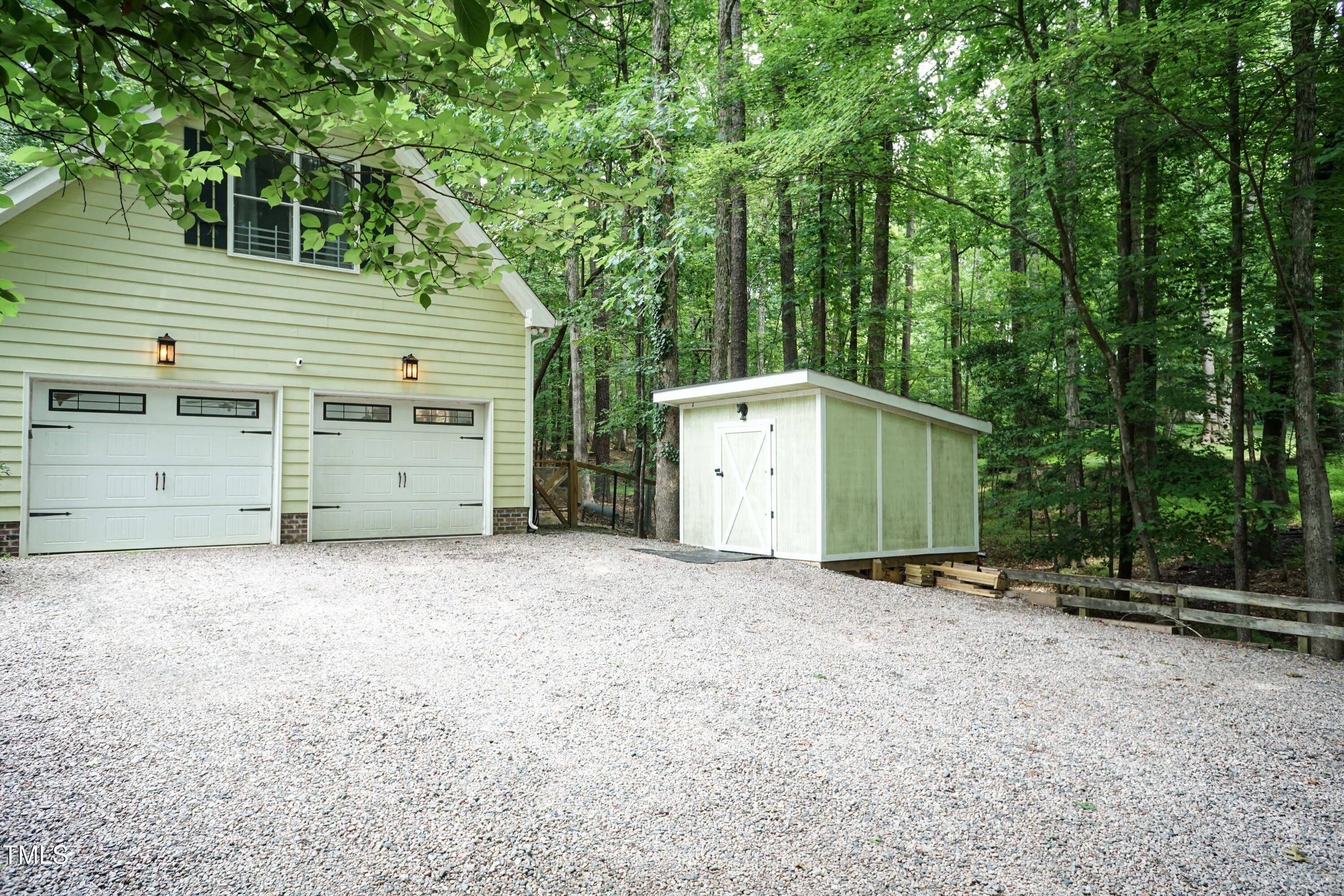 7216 Rabbit Run Wake Forest, NC 27587 - Photo 58 of 75 a view of a house with backyard and trees