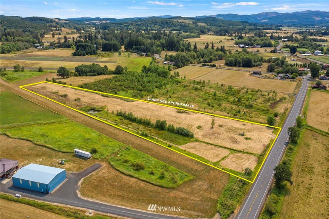 0 Curtis Hill Road Chehalis, WA 98532 - Photo 14 of 24 an aerial view of a residential houses with outdoor space