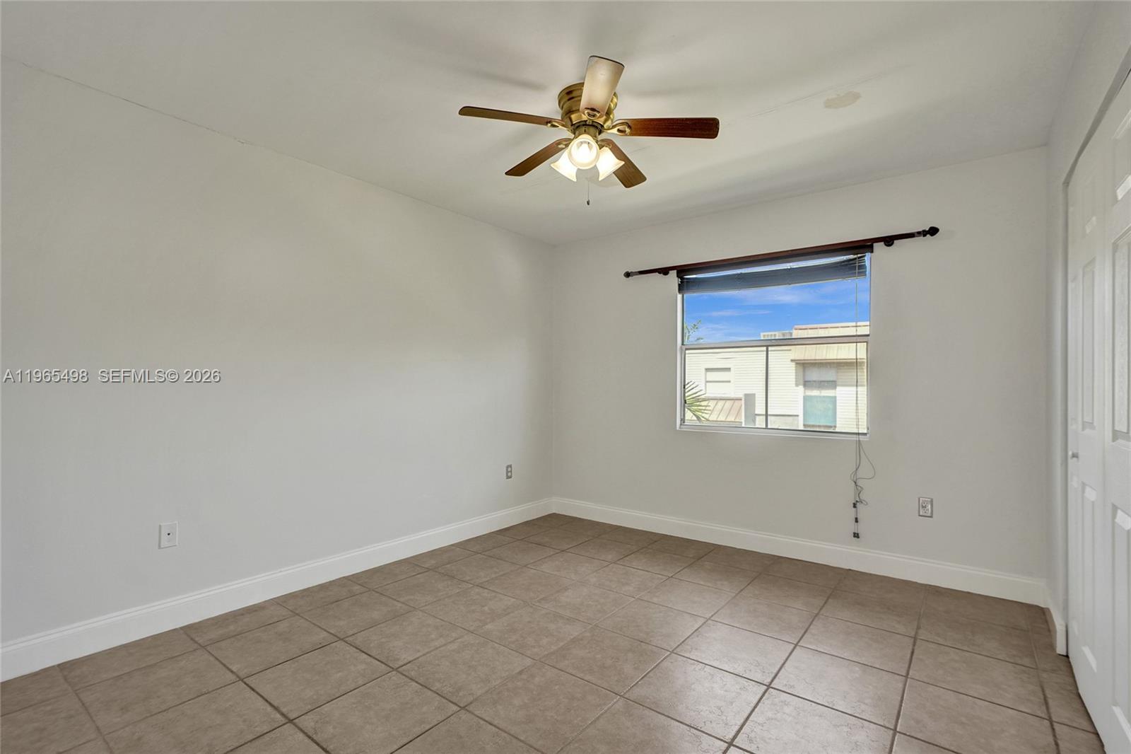 4600 Southwest 67th Avenue, Unit 245 Miami, FL 33155 - Photo 20 of 51 Bedroom #1 of 2. Boasts a ceiling fan and light, which are rare at most Sunwood units.
