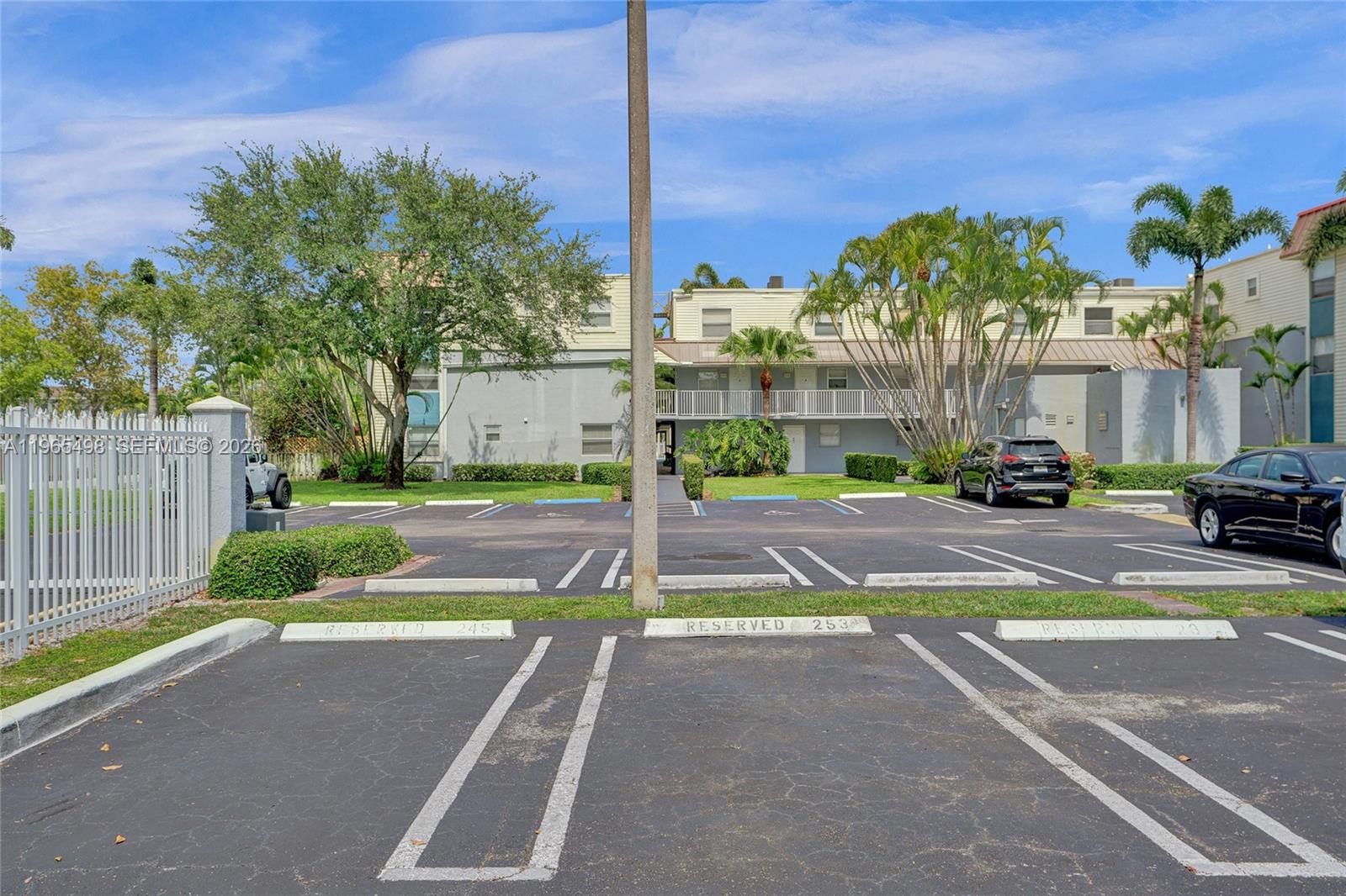 4600 Southwest 67th Avenue, Unit 245 Miami, FL 33155 - Photo 46 of 51 Unit's assigned parking space (#245) is in close proximity to unit #245 and the exit gate.