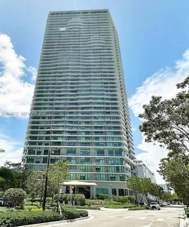 a front view of a building