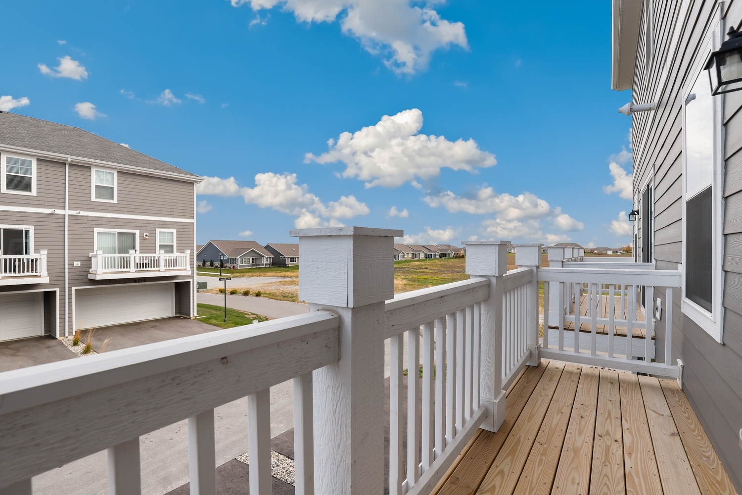 8746 Clover Lane St. John, IN 46373 - Photo 17 of 31 a view of city from balcony
